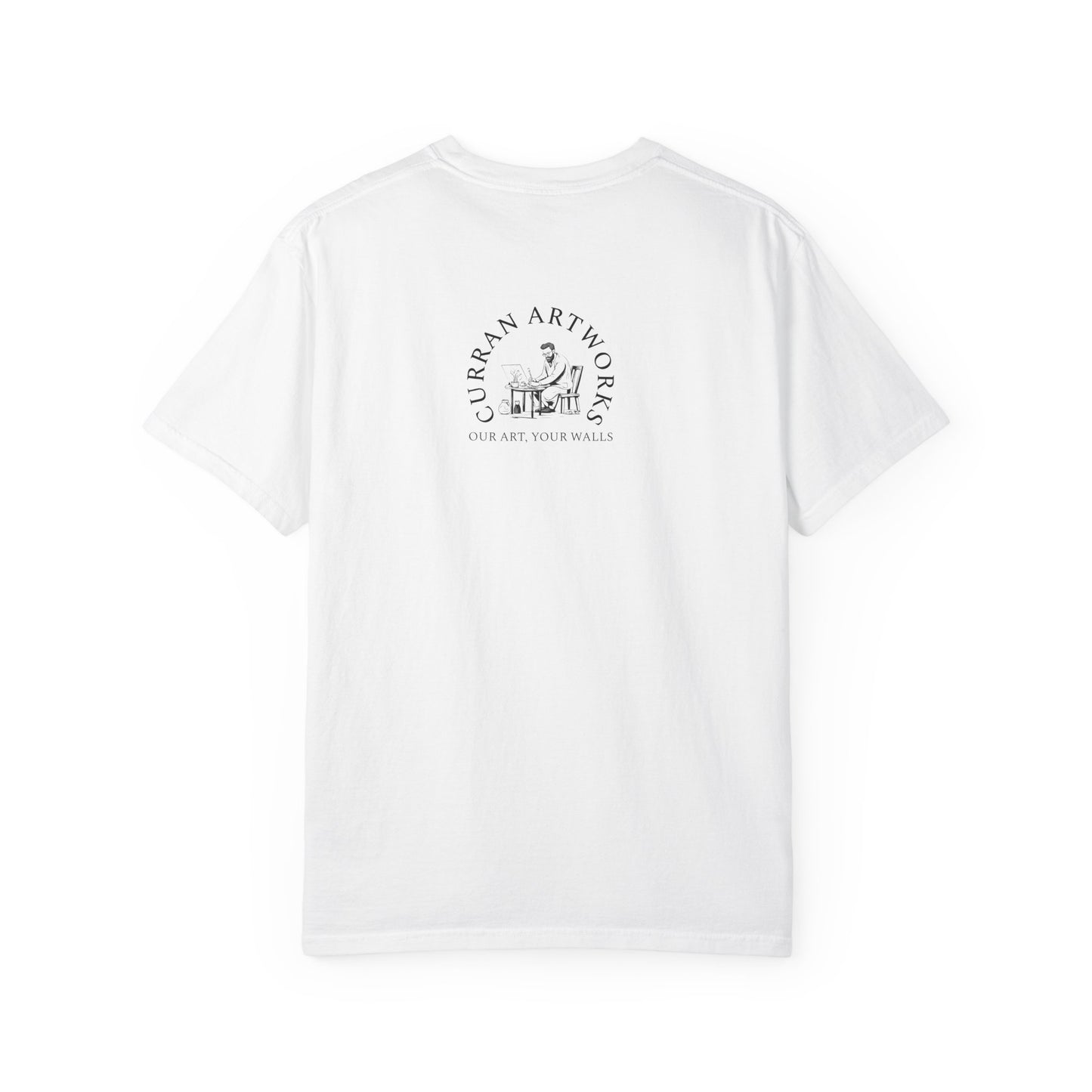German Sheppard Puppy Unisex T-shirt - Hand Drawn Art