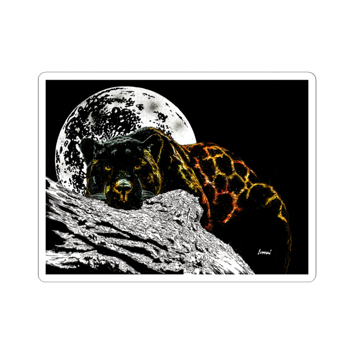 Panther Stickers - Unique Animal Design for Nature Lovers