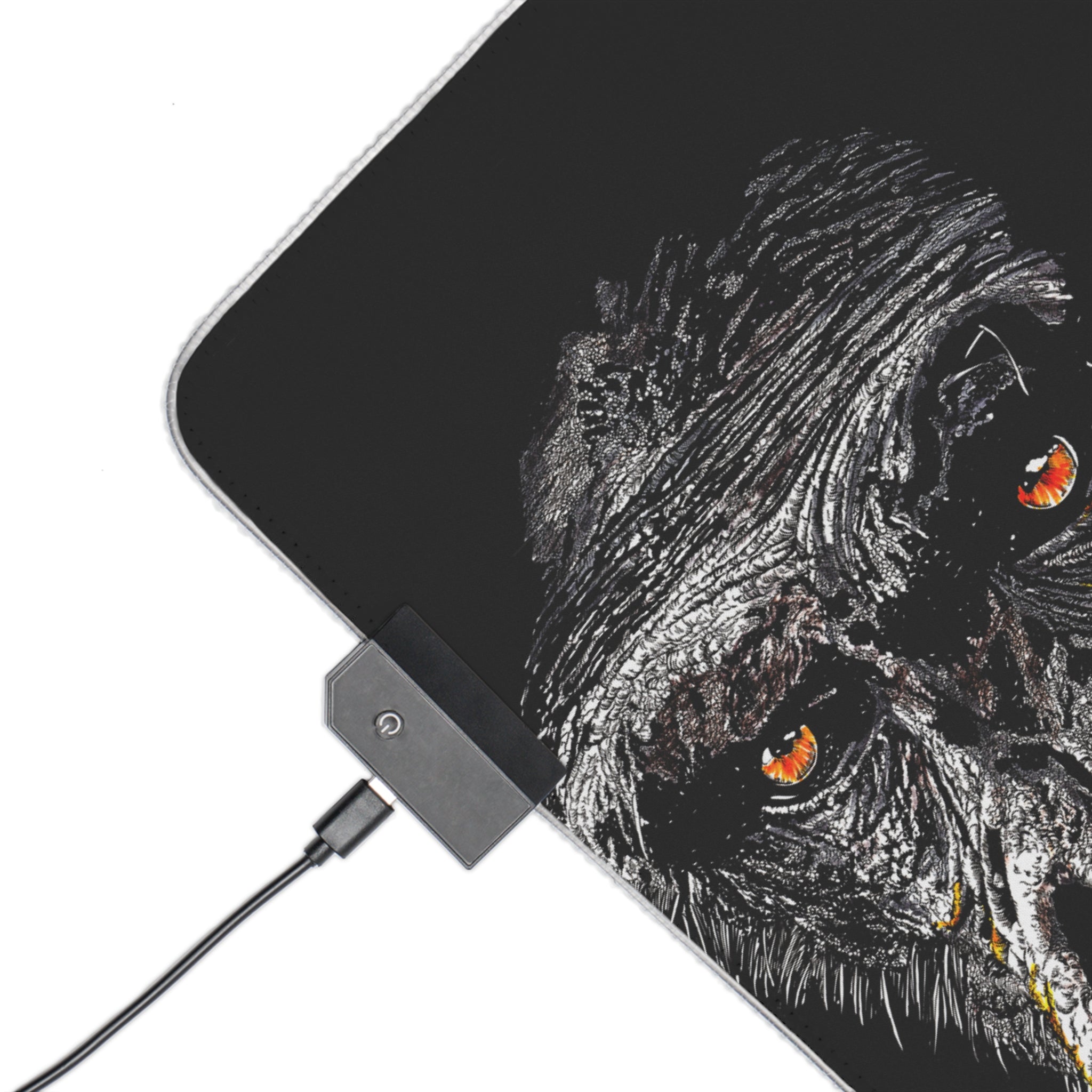 Gorilla Illuminated Monkey Design Gaming Mouse Pad