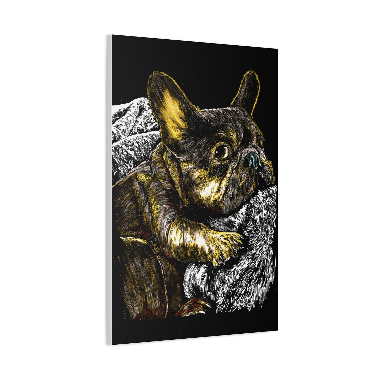 French Bulldog Canvas Wall Art Print of the Original,