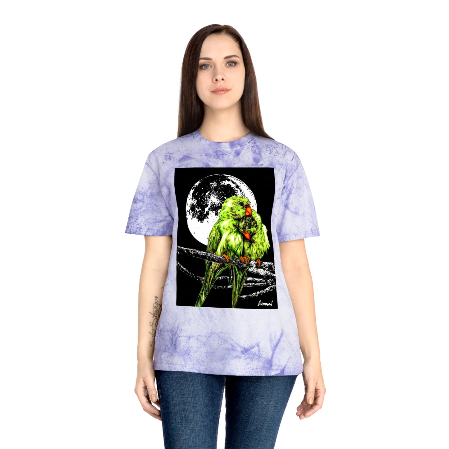 Beautiful Parrot Art Unisex Tee - Nature Lovers Gift