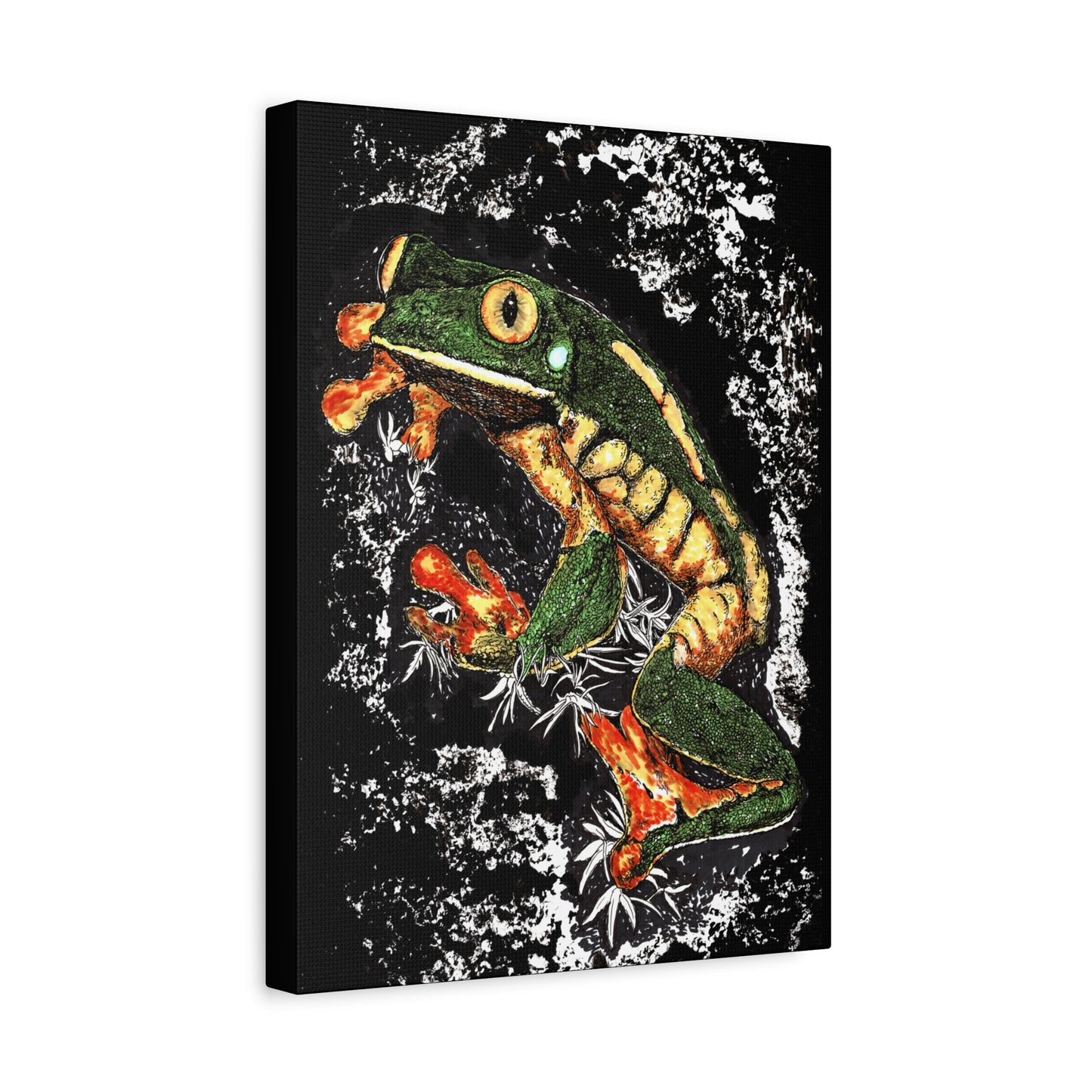 Frog Wall Art Print of the Original, hand drawn wall art