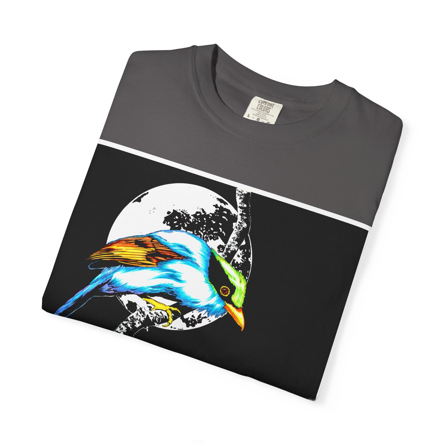 Colorful Bird Graphic Unisex T-Shirt - Nature Lover Apparel