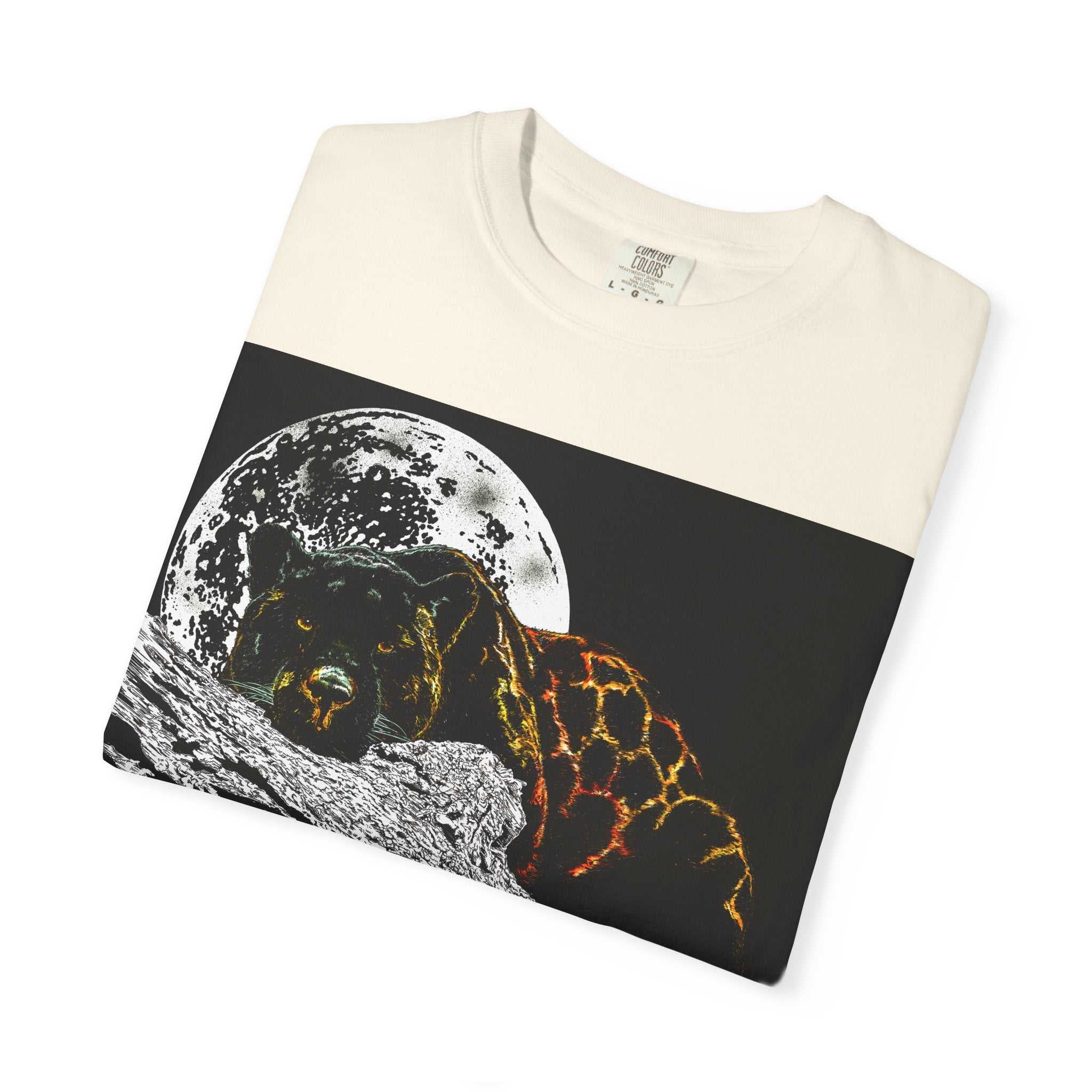 Panther Unisex T-Shirt - Garment-Dyed Animal Tee