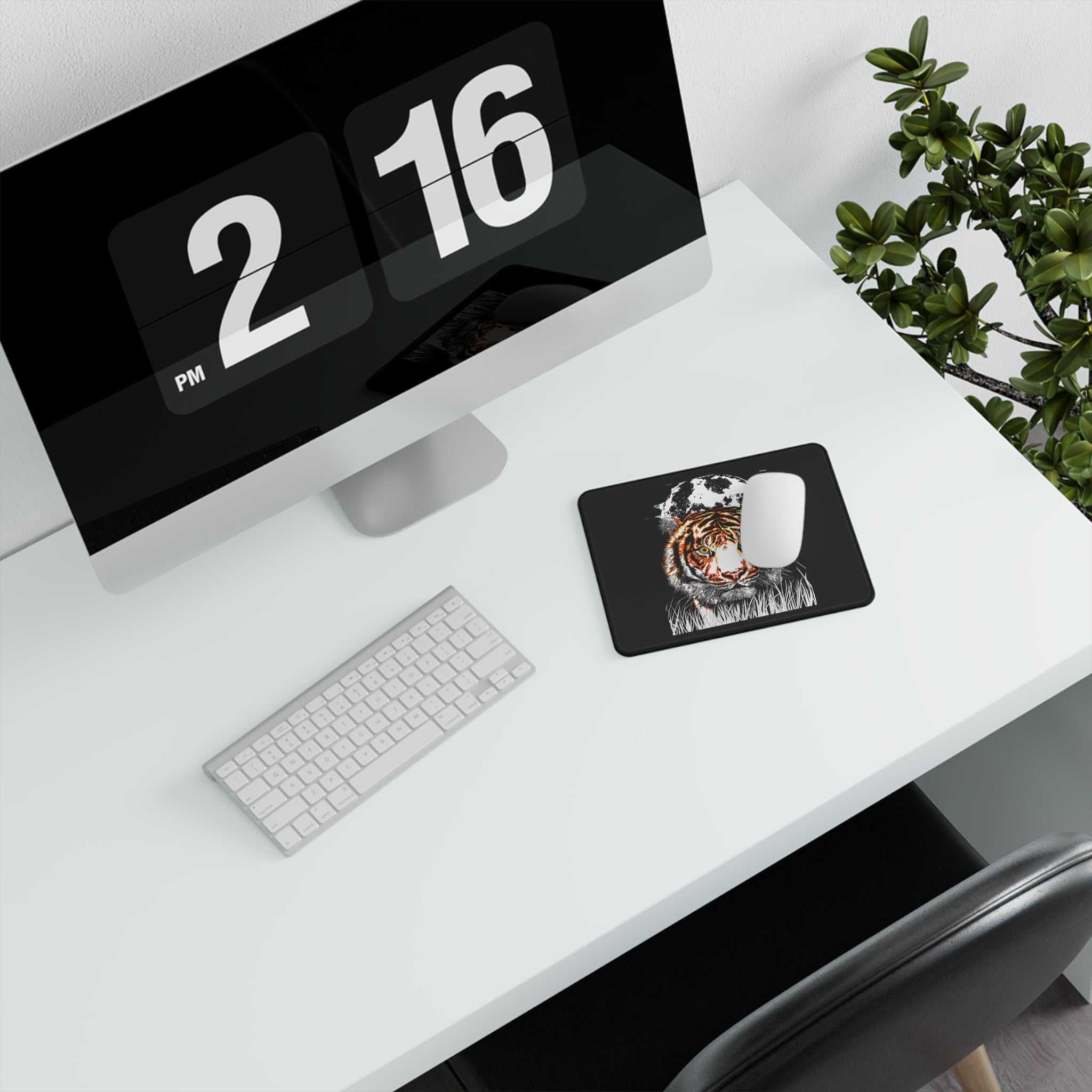 Unleash your inner beast with the Tiger Non-Slip Gaming Mouse Pad featuring a Striking Tiger Design. Upgrade your setup today!