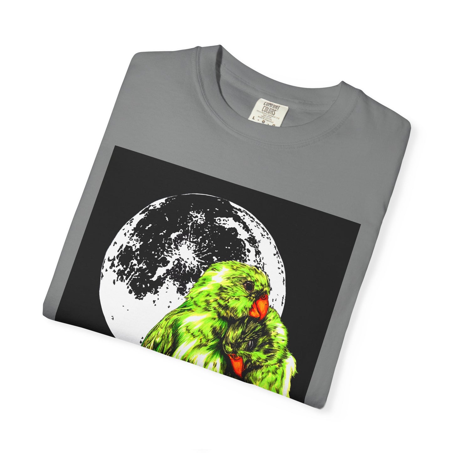 Parrots in the Moonlight Unisex T-shirt