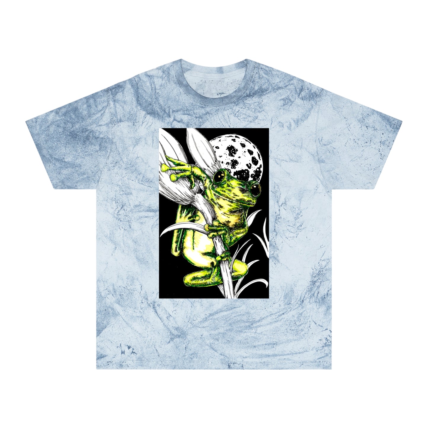 Colorful Frog Art Unisex T Shirt Vibrant Nature Design