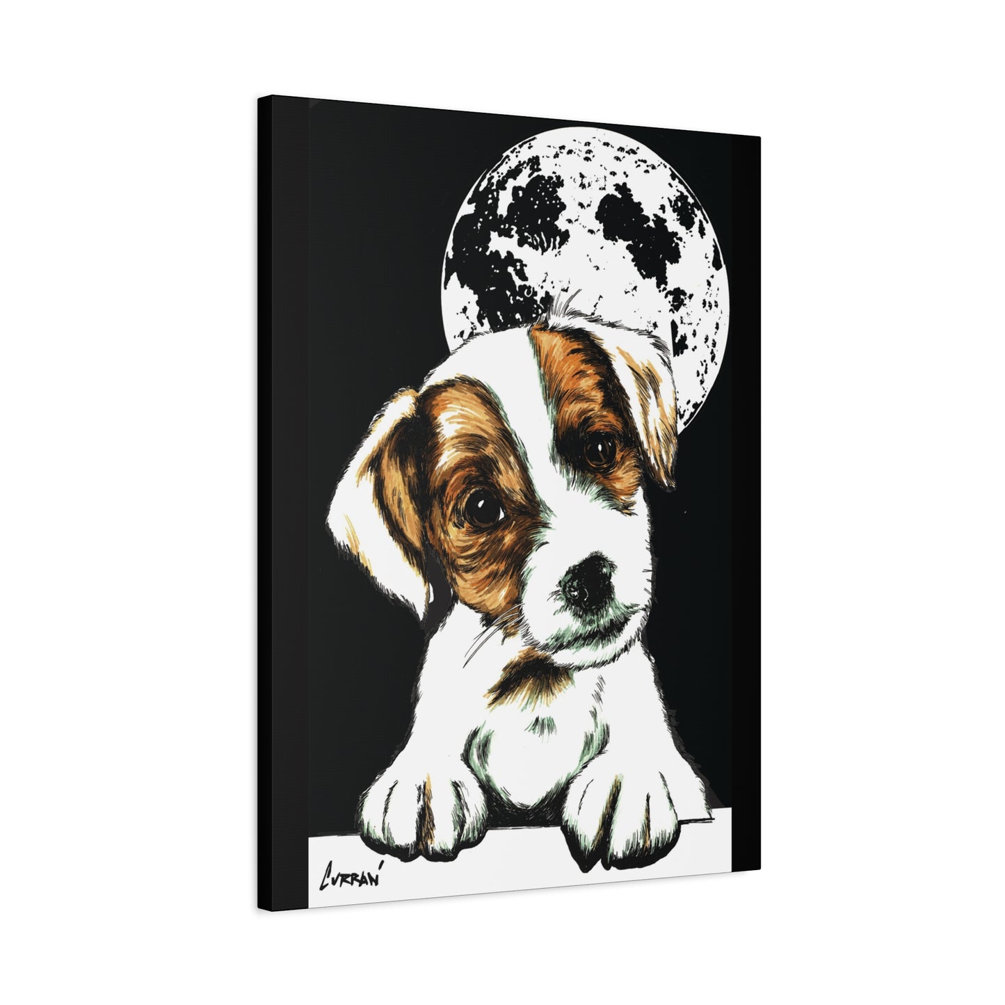 Beagle Wall Art Print of the Original, hand drawn wall art