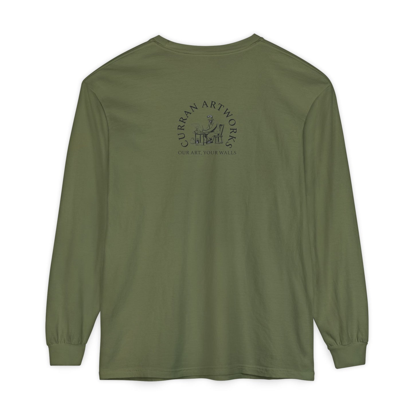 Moonlit Brown Bear Cub Unisex Long Sleeve T Shirt
