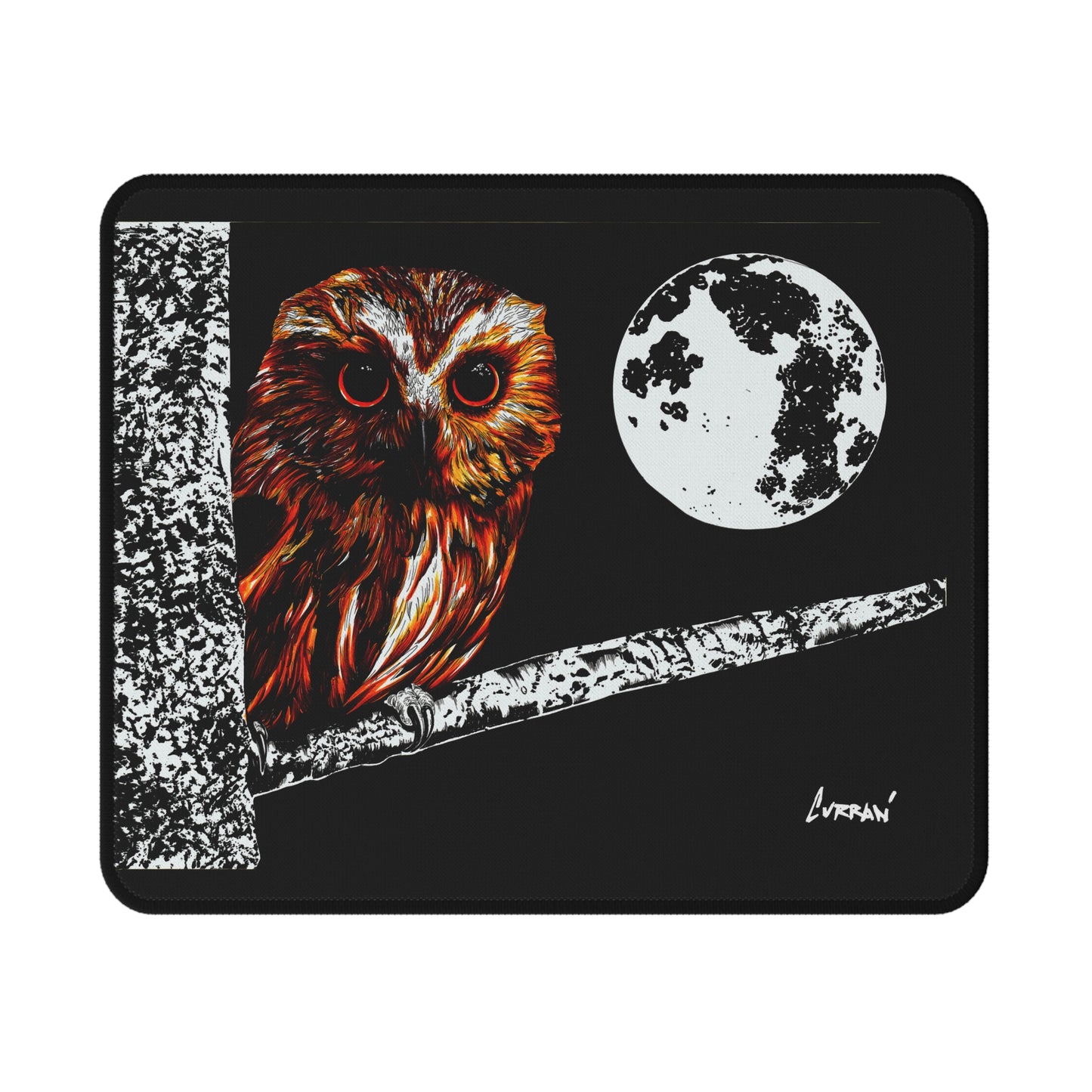 Owl Design Non-Slip Gaming Mouse Pad - Perfect for Gamers