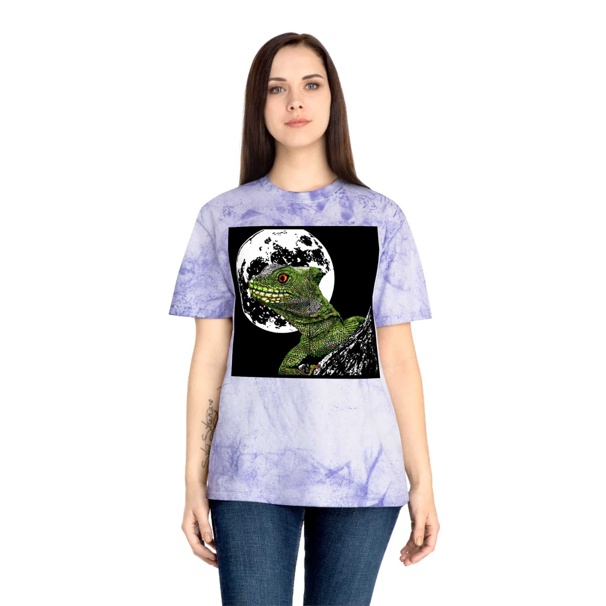 Striking Lizard Color Blast T Shirt featuring the Original