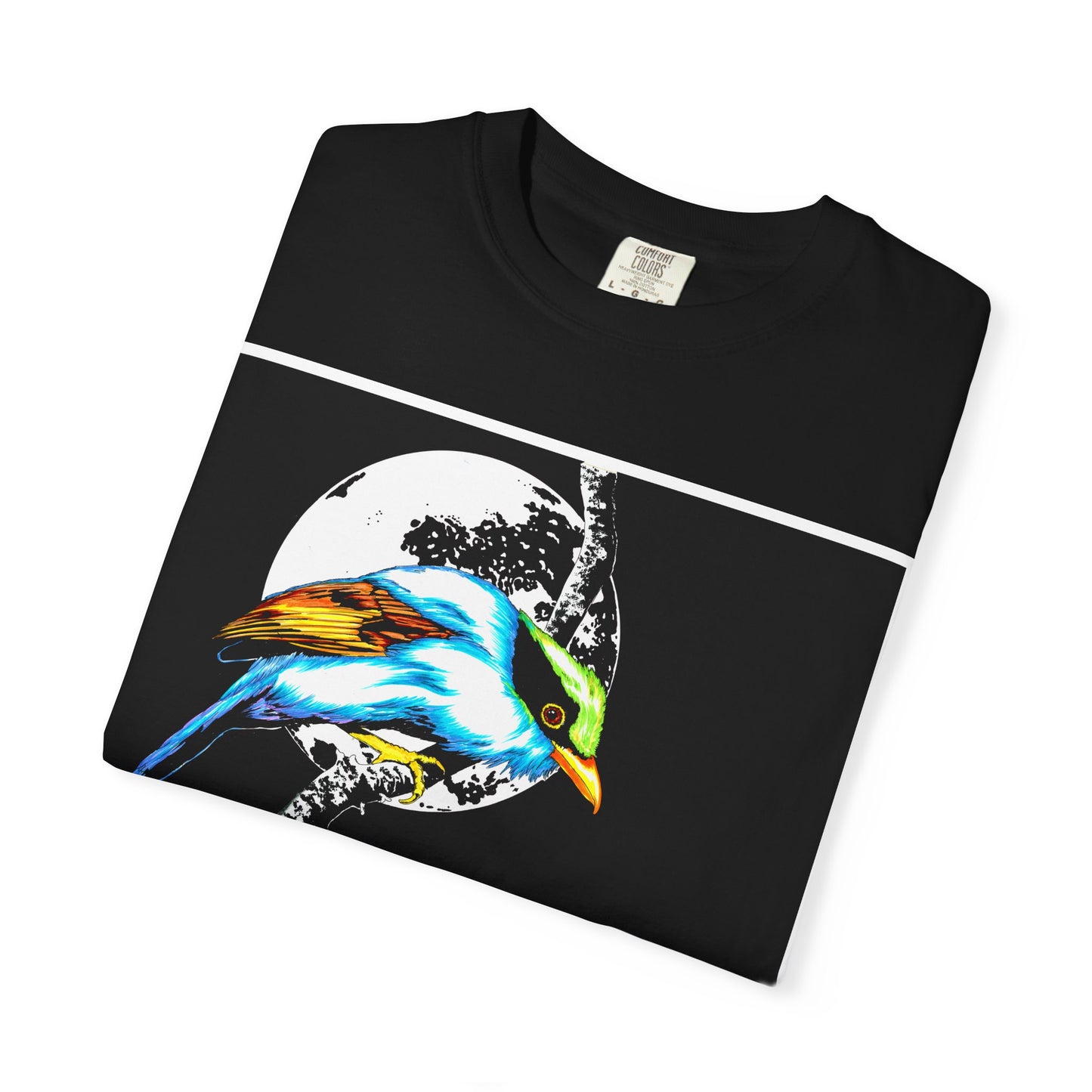 Colorful Bird Graphic Unisex T-Shirt - Nature Lover Apparel