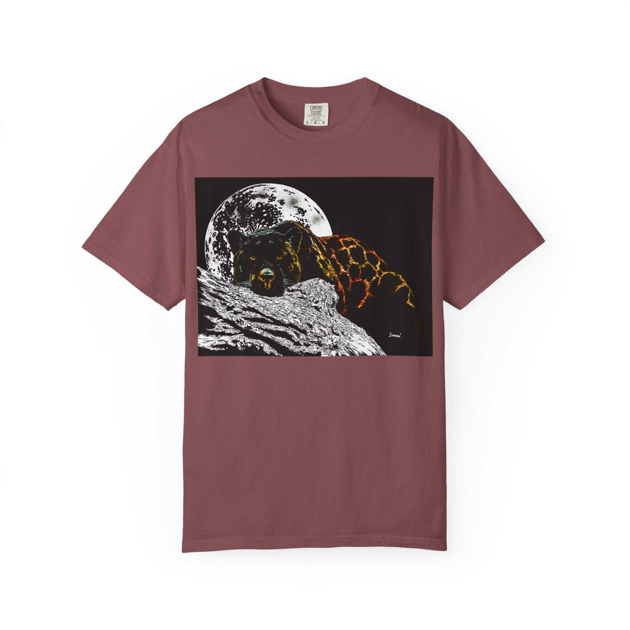 Panther Unisex T-Shirt - Garment-Dyed Animal Tee