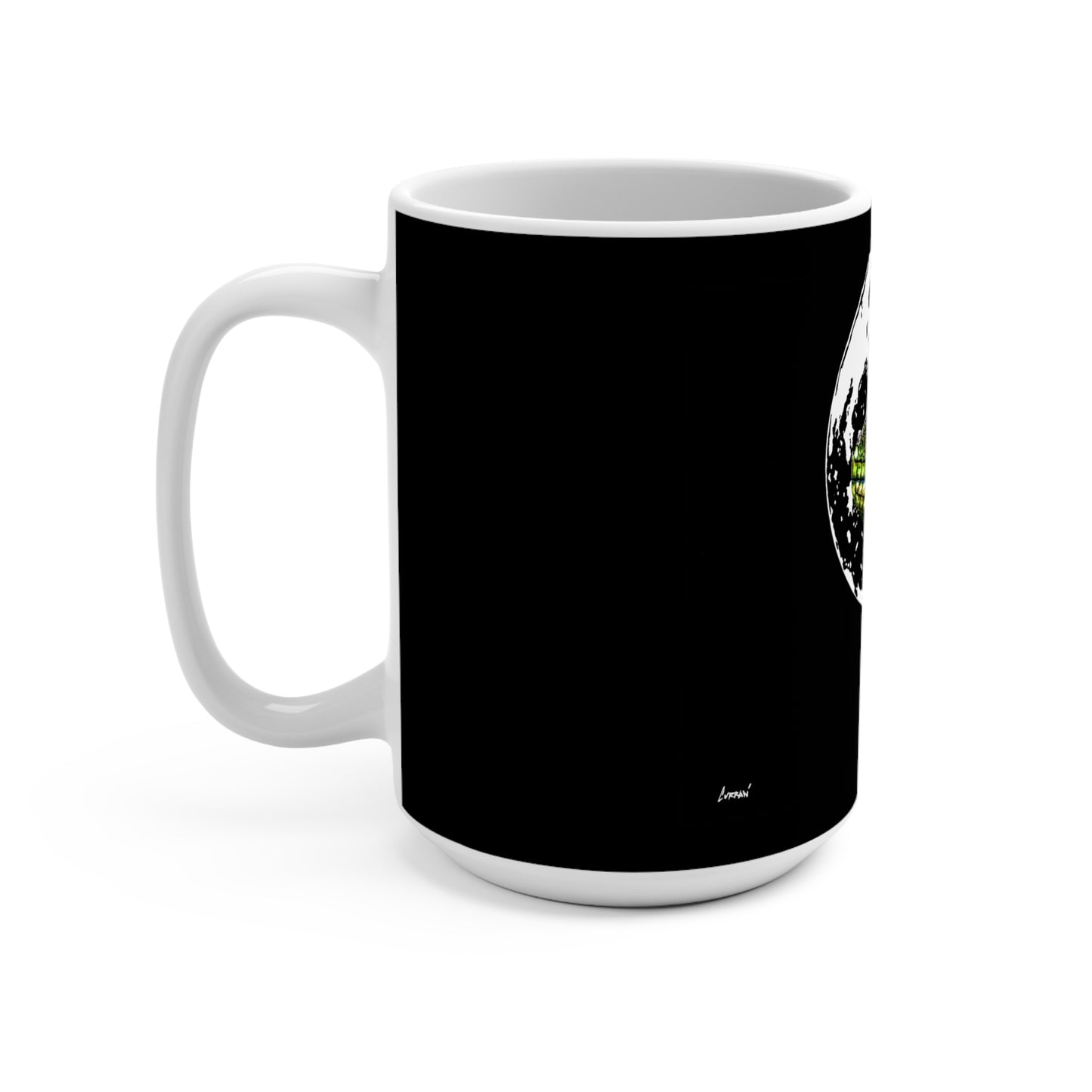 Lizard Moon 15oz Mug - Unique Nature Art for Coffee Lovers