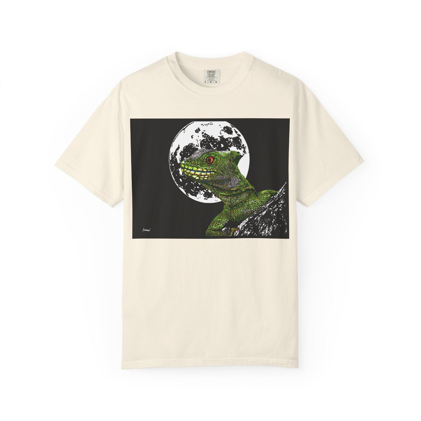 Moonlit Gecko Graphic Unisex T-Shirt