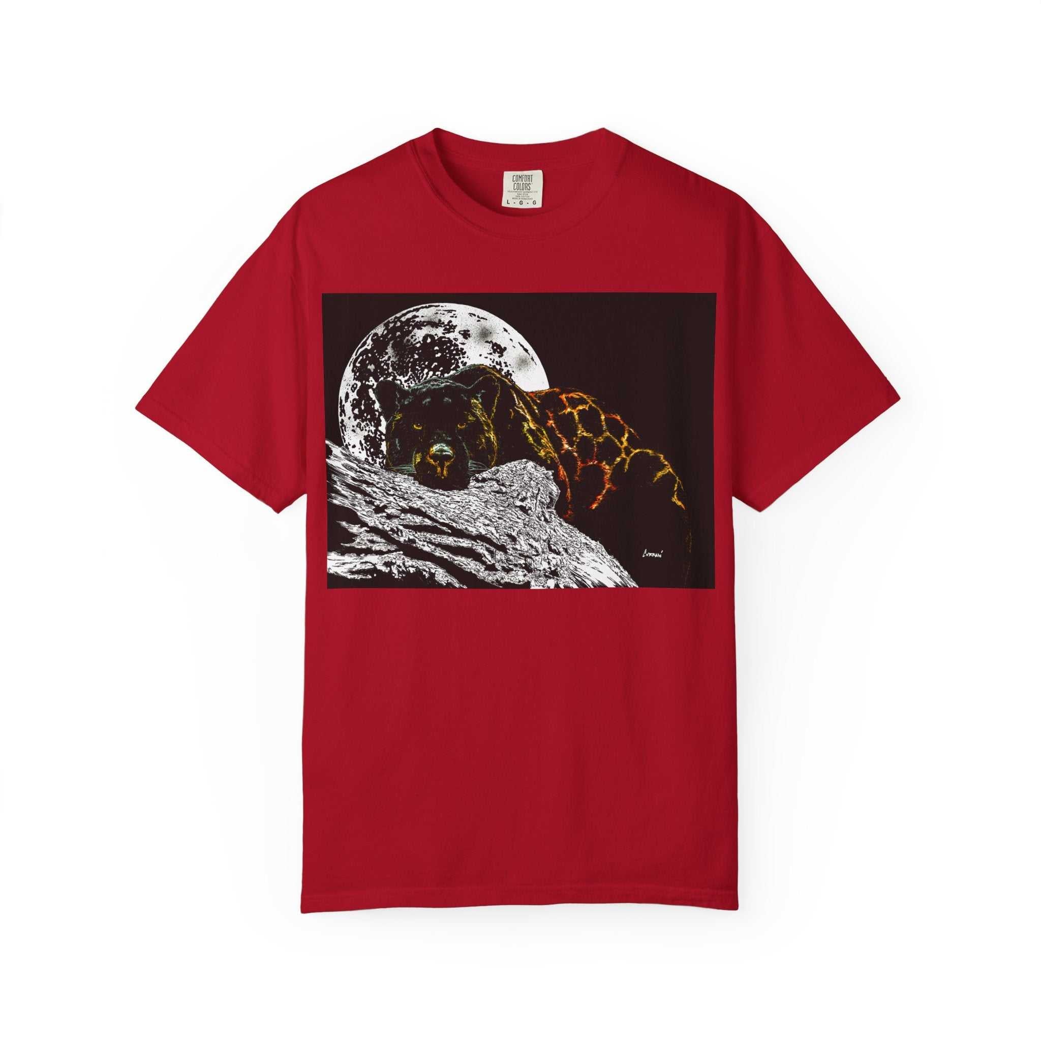 Panther Unisex T-Shirt - Garment-Dyed Animal Tee