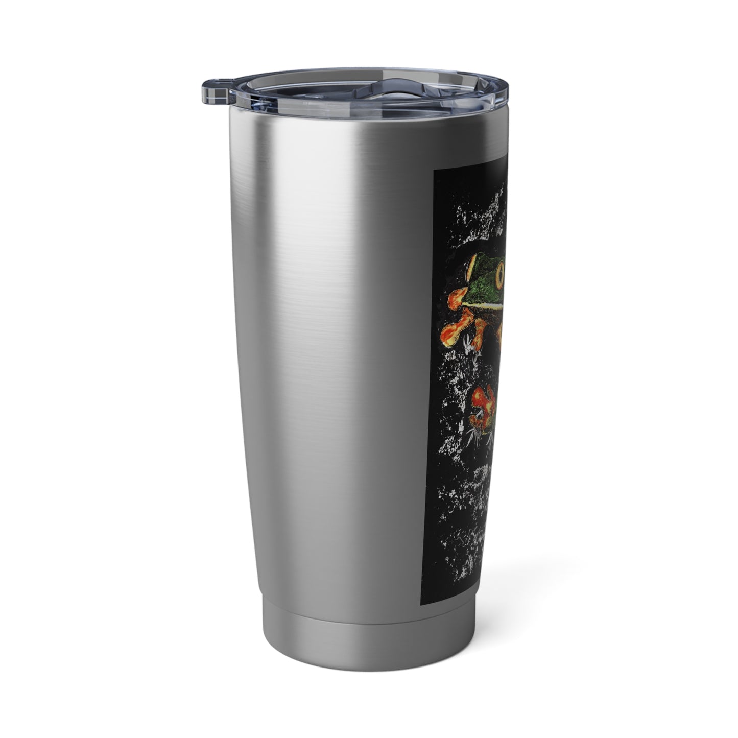Frog 20oz Travel Mug, Original Art Tumbler, Gift for Animal