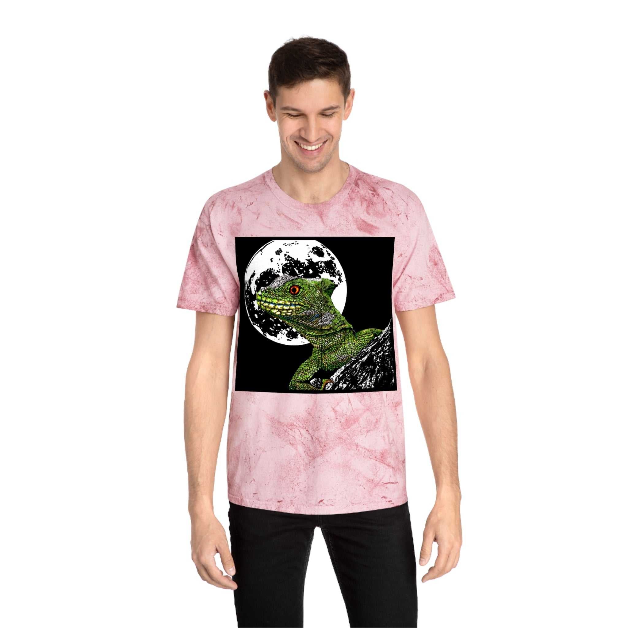 Striking Lizard Color Blast T Shirt featuring the Original