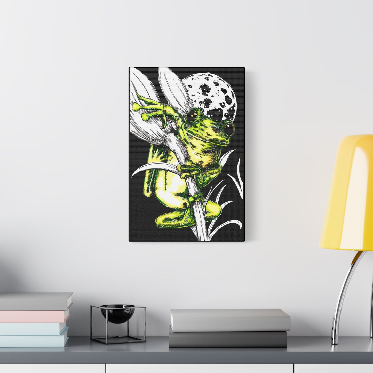 Frog 1 Wall Art Print of the Original, hand drawn wall art