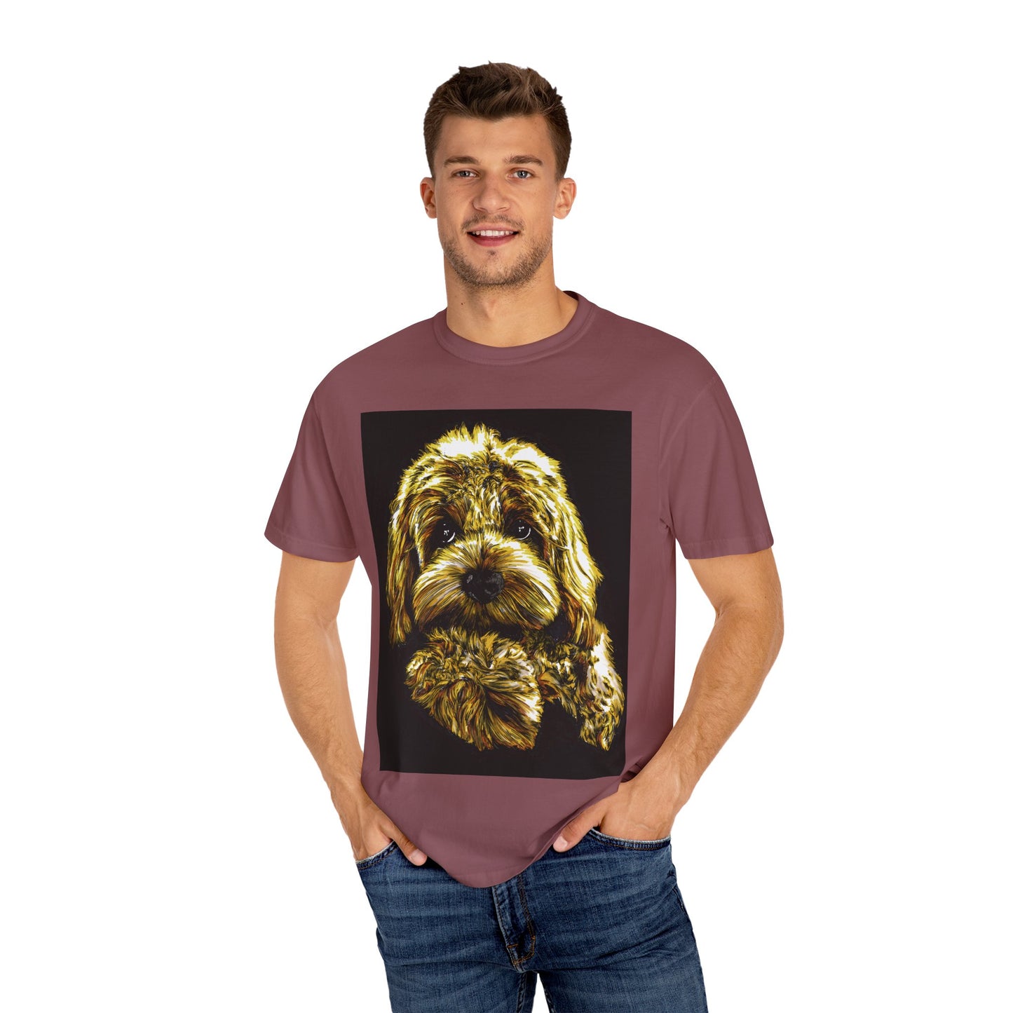 Puppy Unisex Garment-Dyed T-shirt