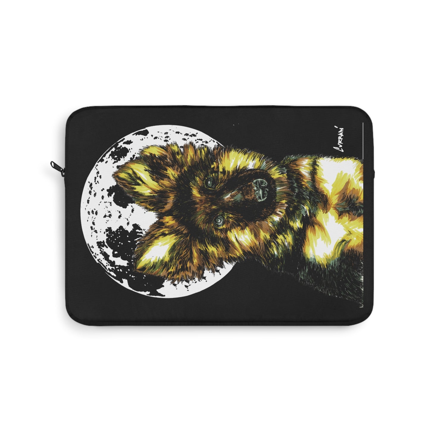 German Sheppard Puppy Laptop Sleeve, Stylish Protective Case