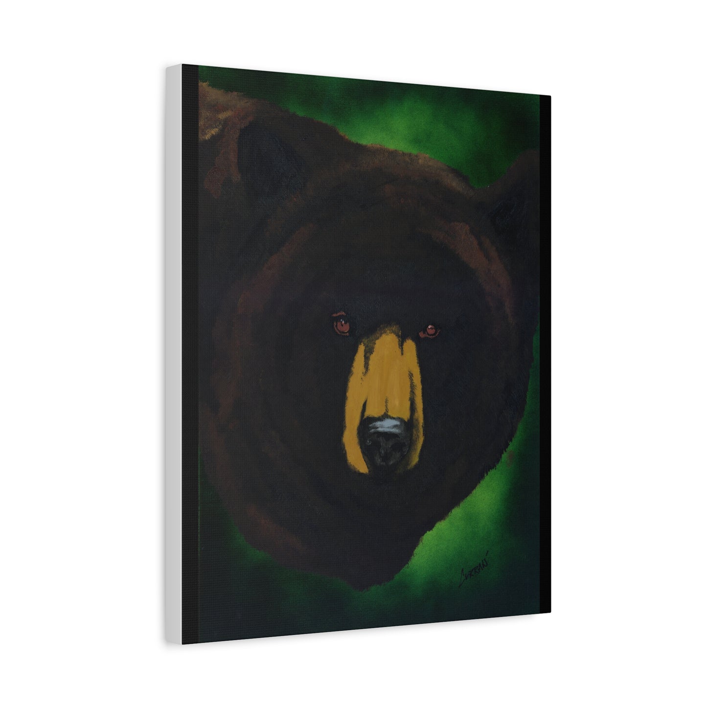 Brown Bear Wall Art, Brown Bear Art Print