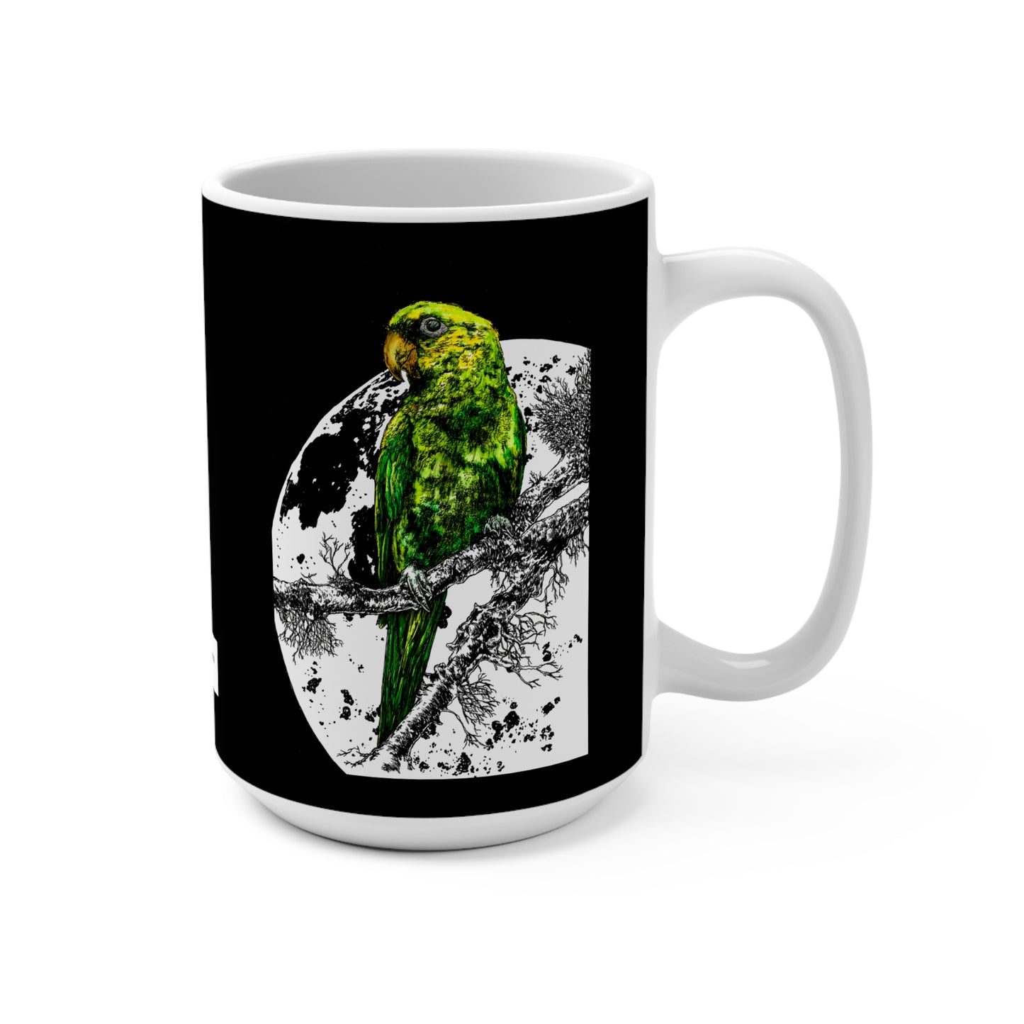 Parrot Mug - 15oz | Unique Design for Coffee Lovers
