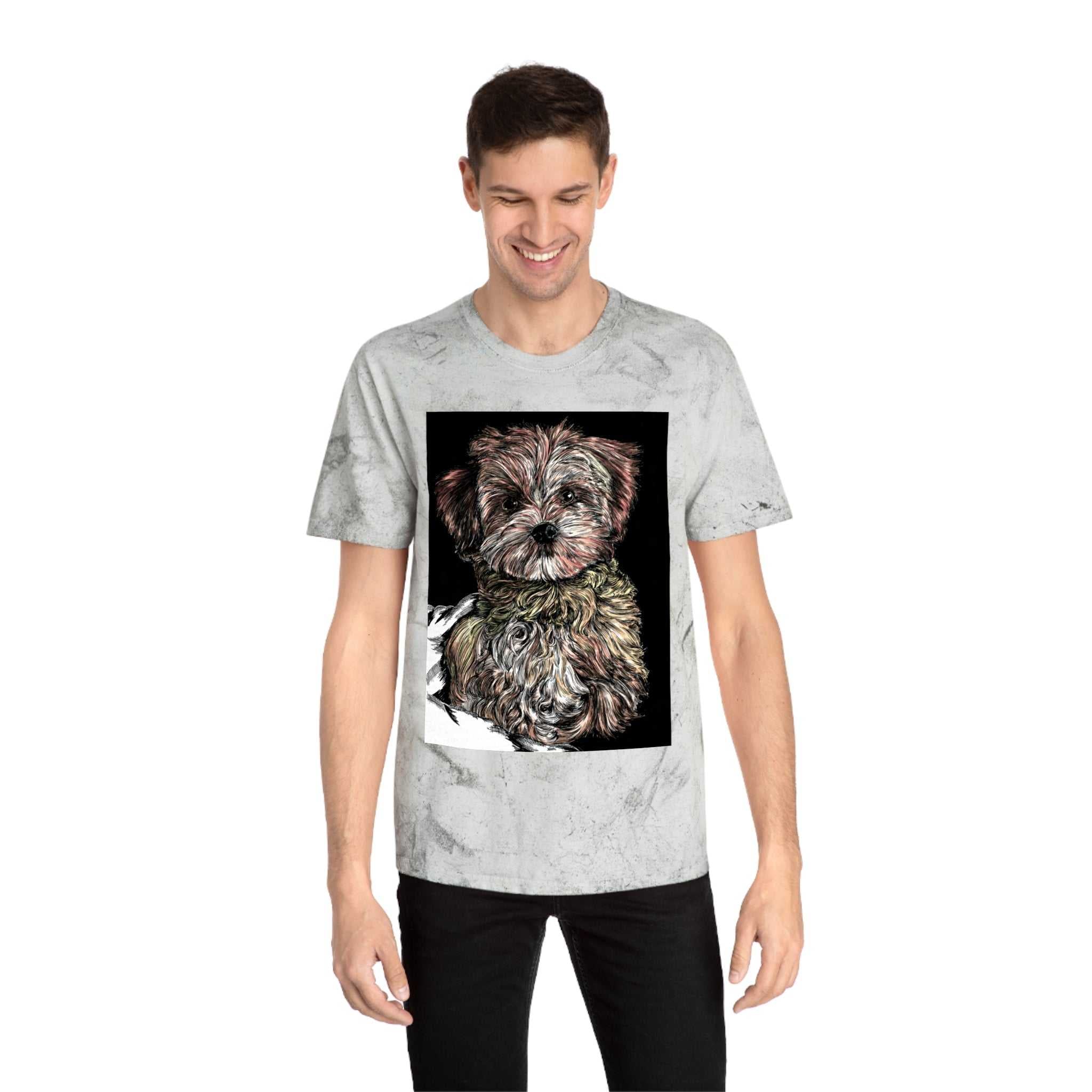 Show your love for your furry friends with this Puppy Colorful Art Unisex T-Shirt - Perfect Gift for Pet Lovers. Get yours today!
