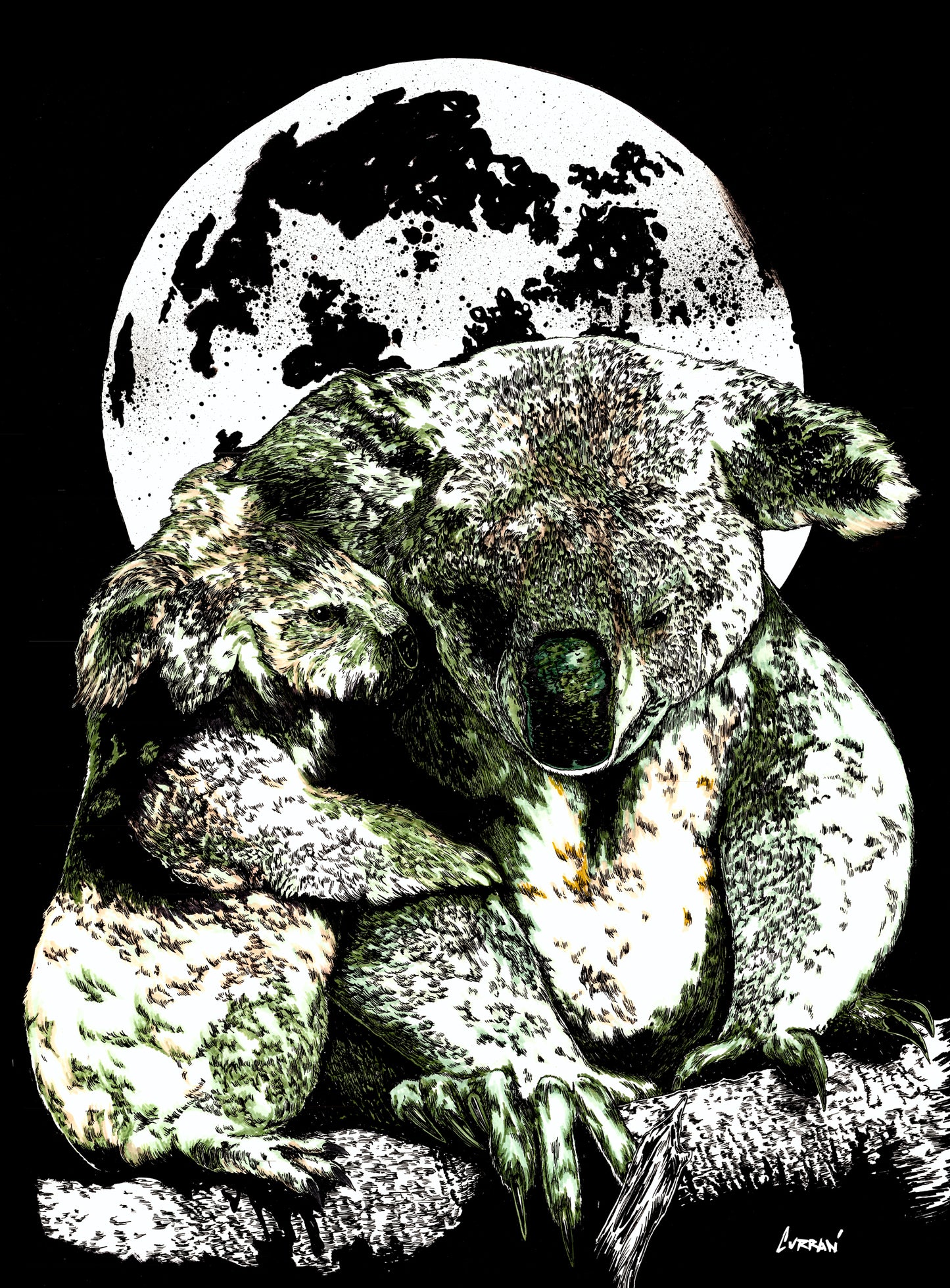 Koalas Wall Art Poster