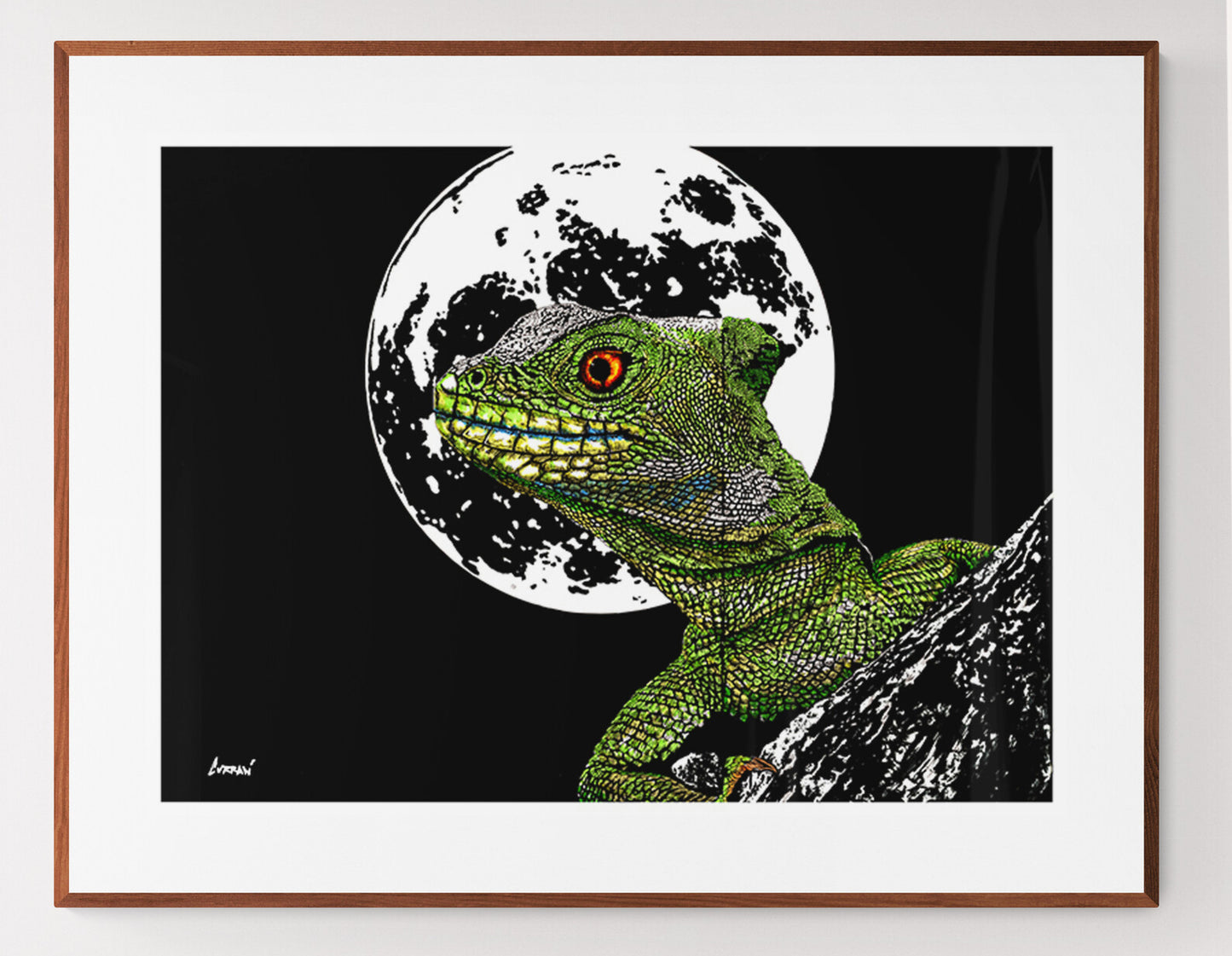 Lizard Wall Art Poster