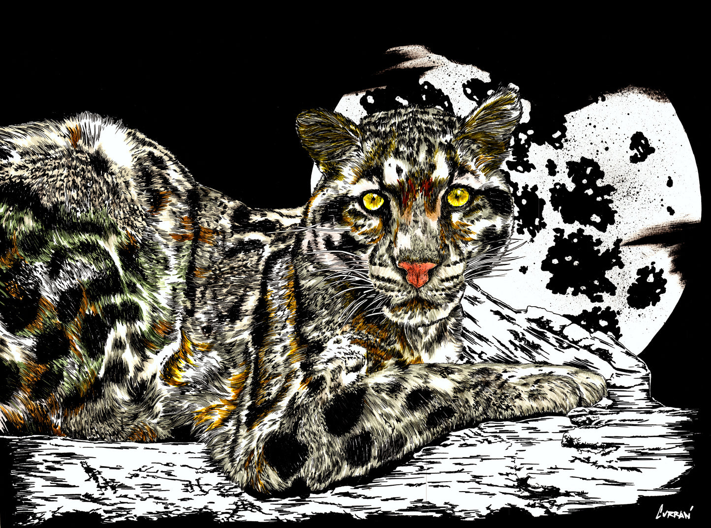 Leopard 2 Wall Art Poster