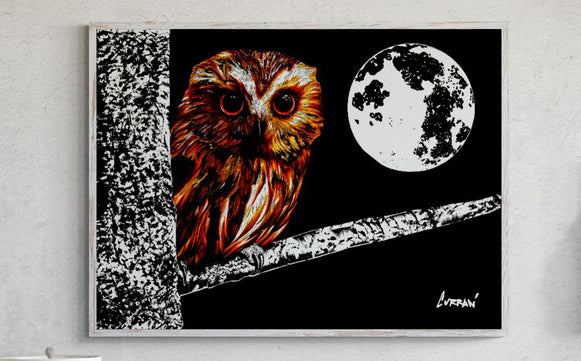 Owl 1 Wall Art Poster