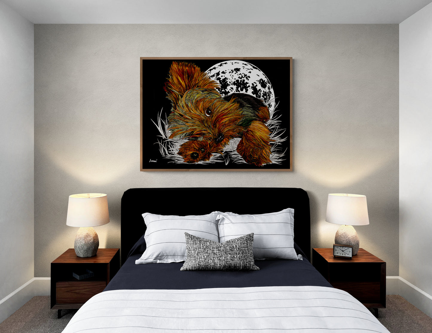 Yorkie Terrier 1 Wall Art Poster