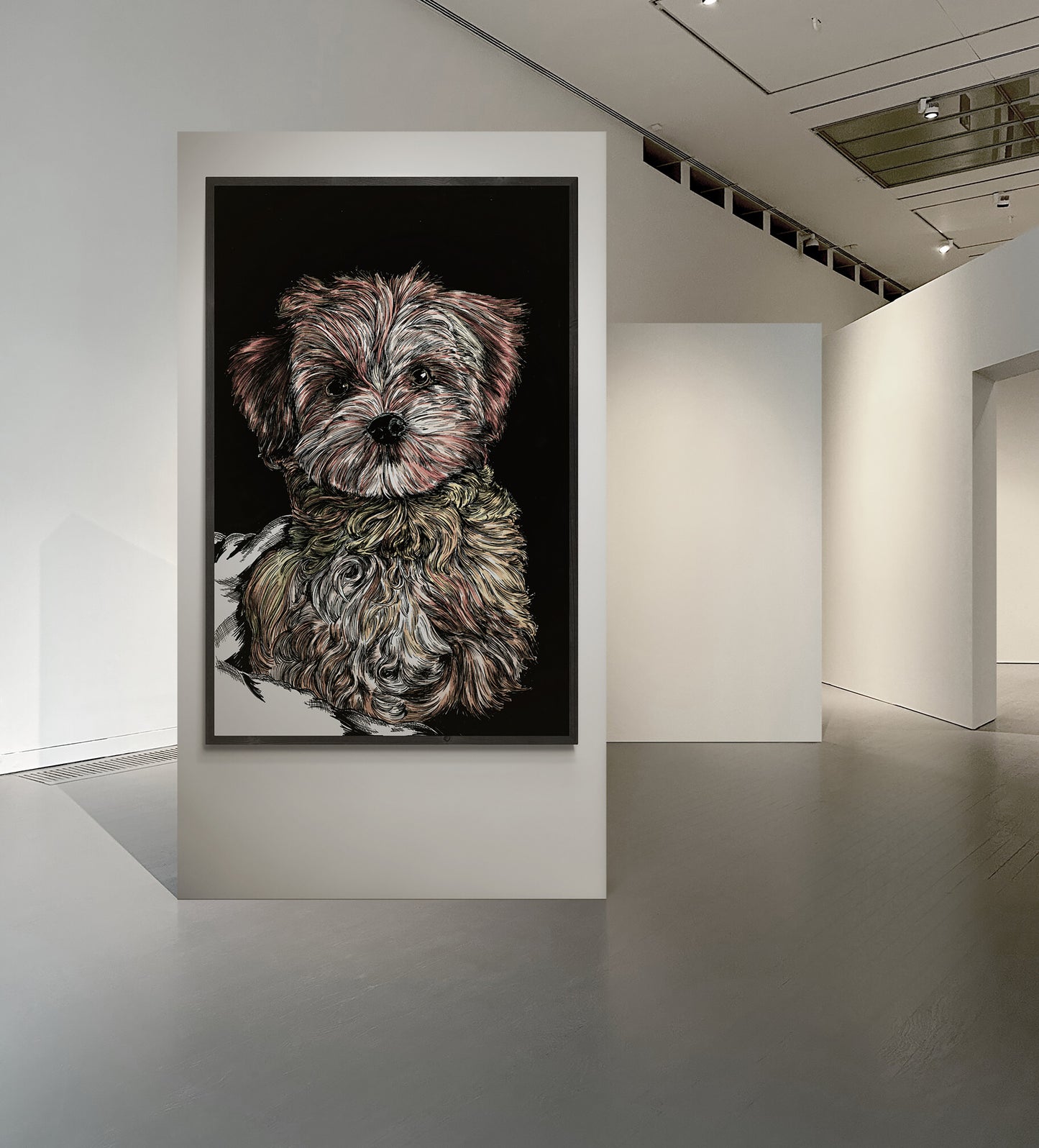 Puppy 2 Wall Art Poster