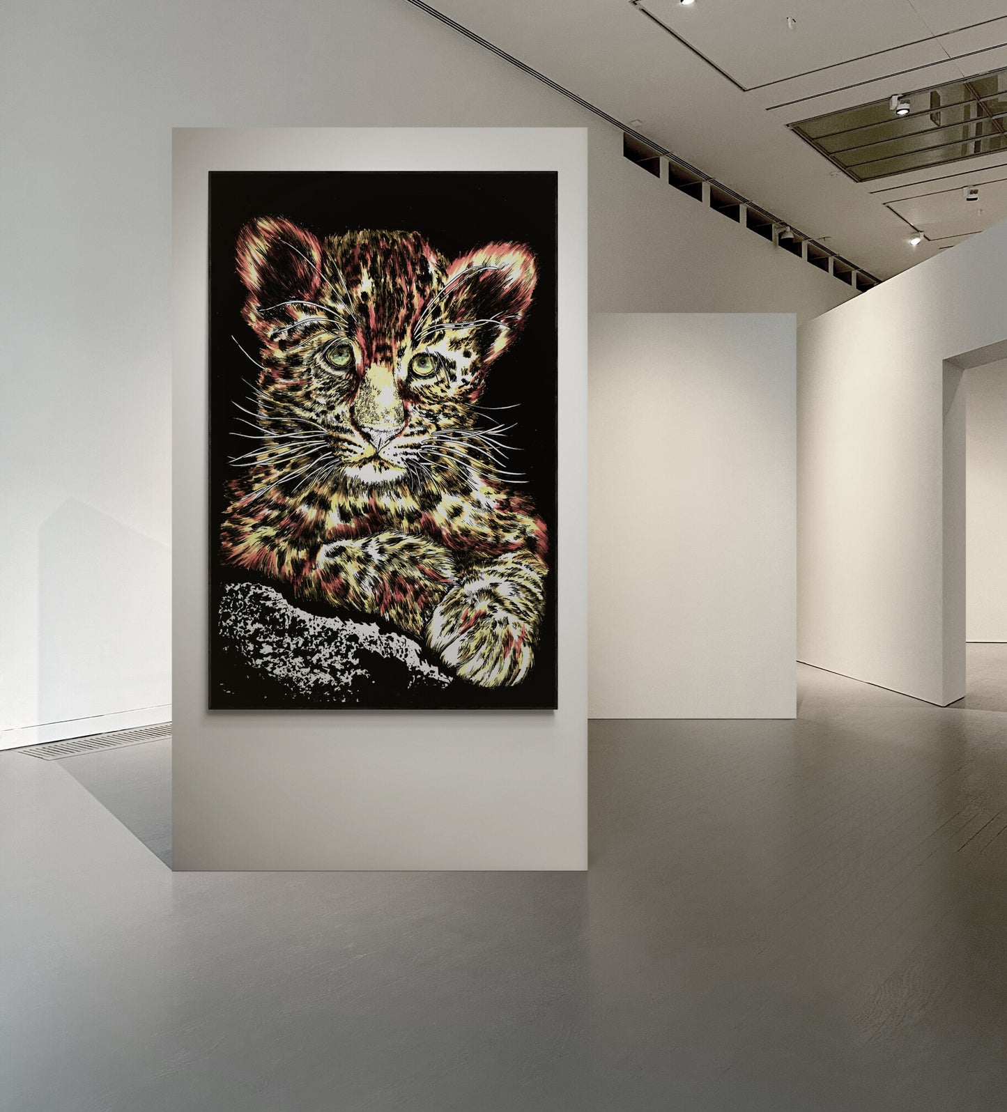 Leopard Wall Art Poster