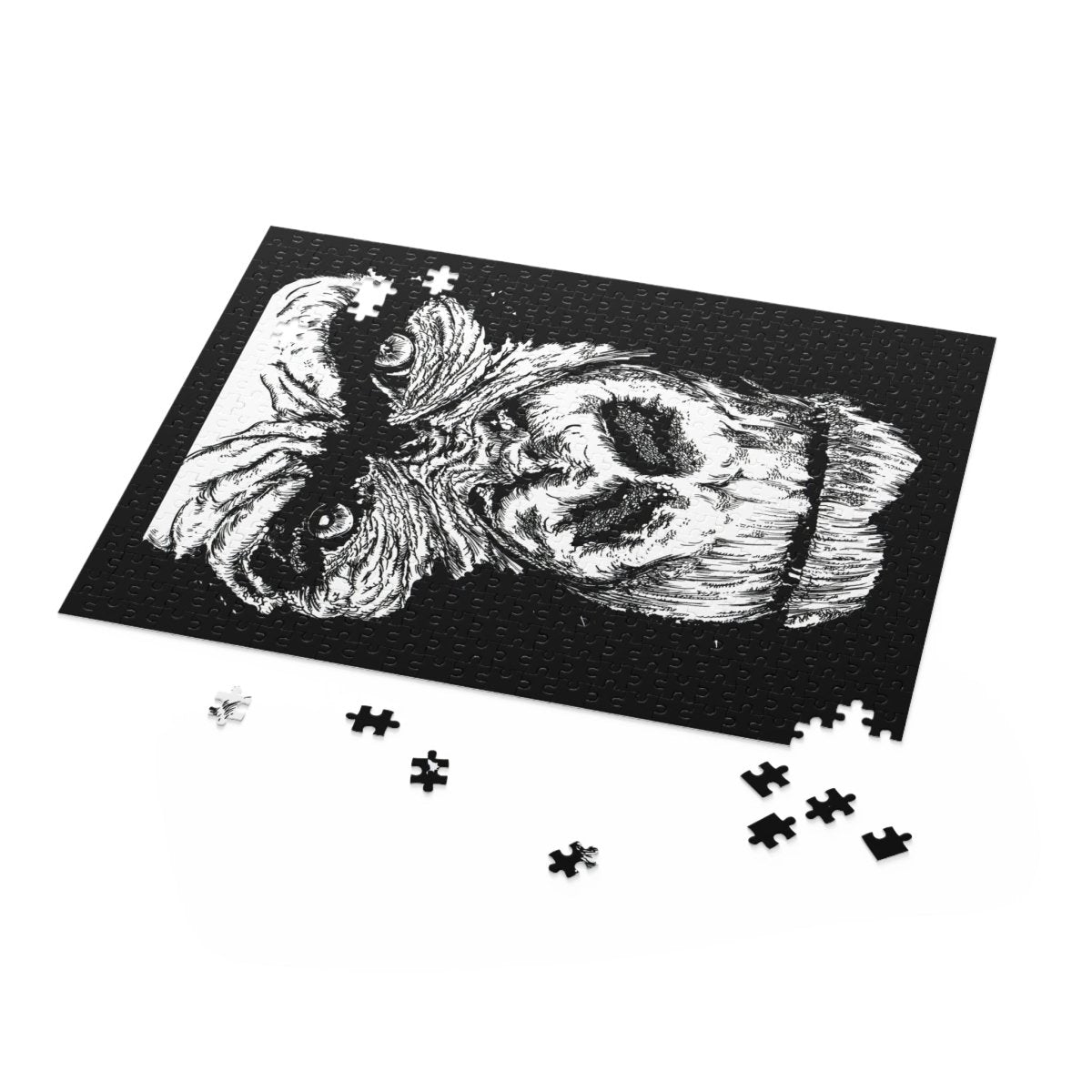 Artistic Gorilla Puzzles - 120, 252, 500 Piece Variants - Curran Artworks
