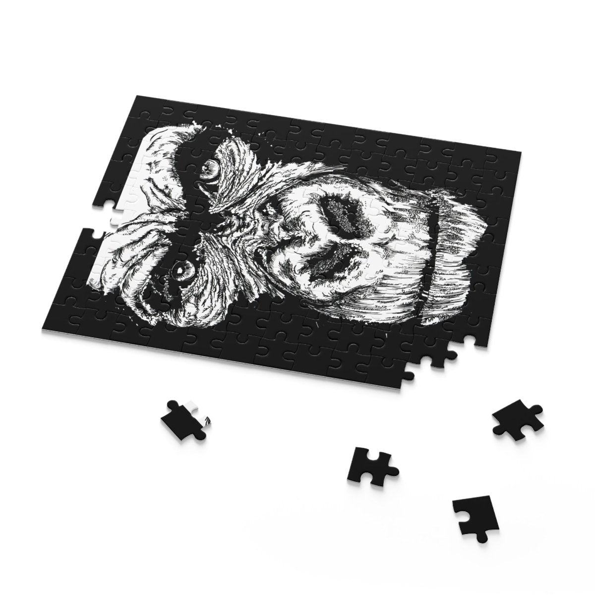 Artistic Gorilla Puzzles - 120, 252, 500 Piece Variants - Curran Artworks