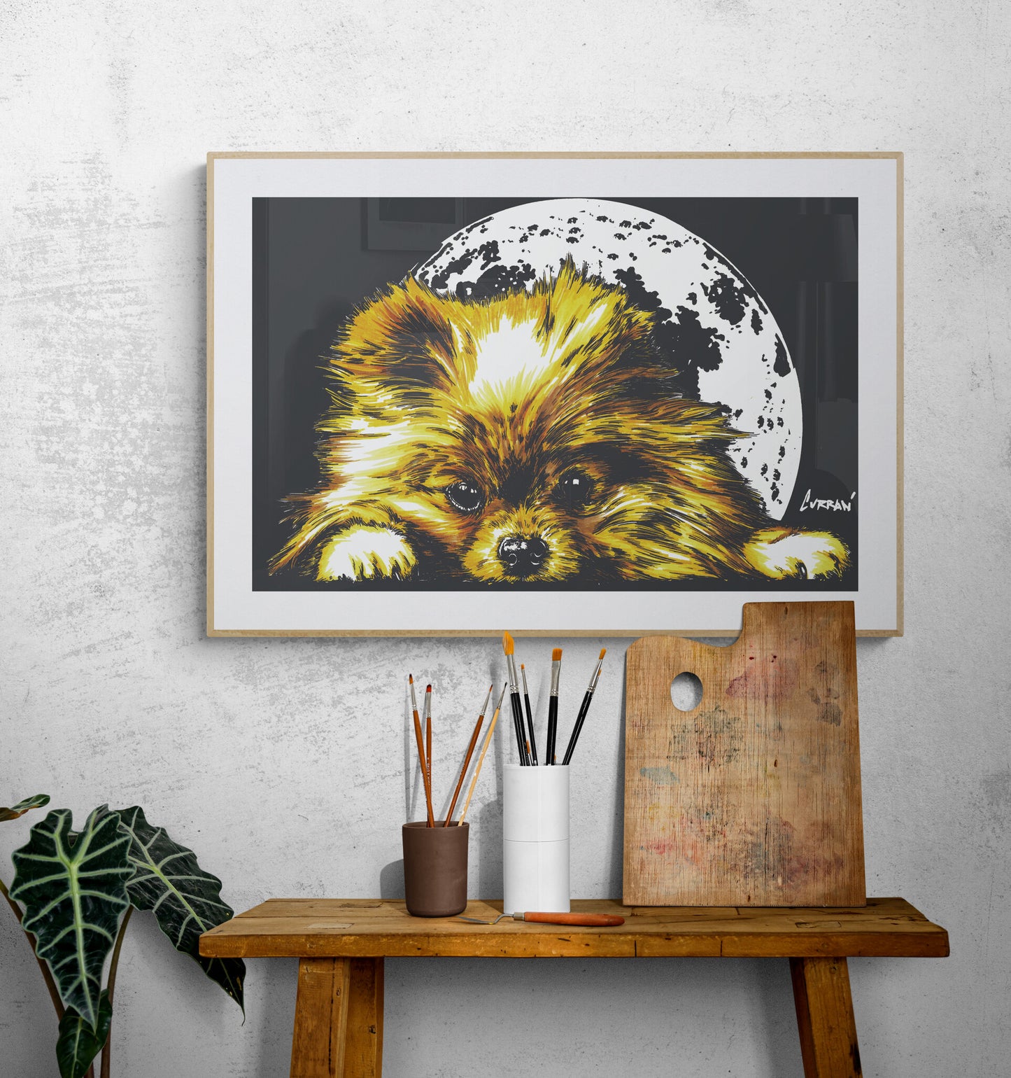 Pomeranian Wall Art Poster