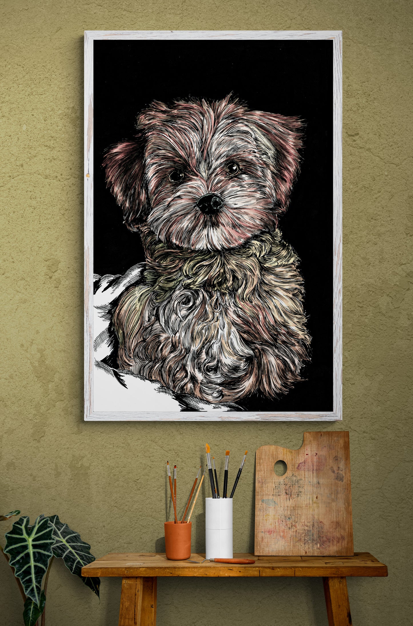 Puppy 2 Wall Art Poster