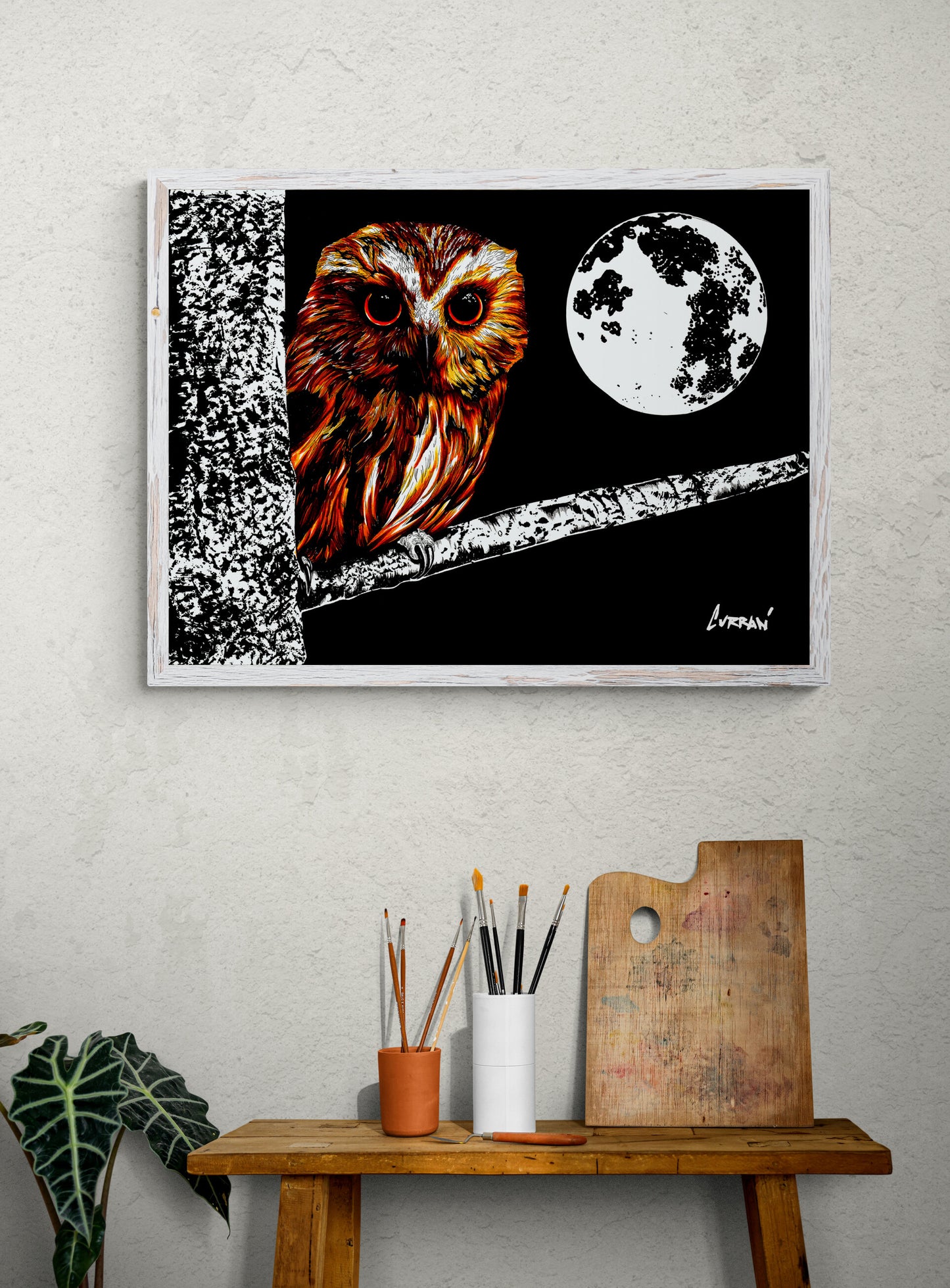 Owl 1 Wall Art Poster