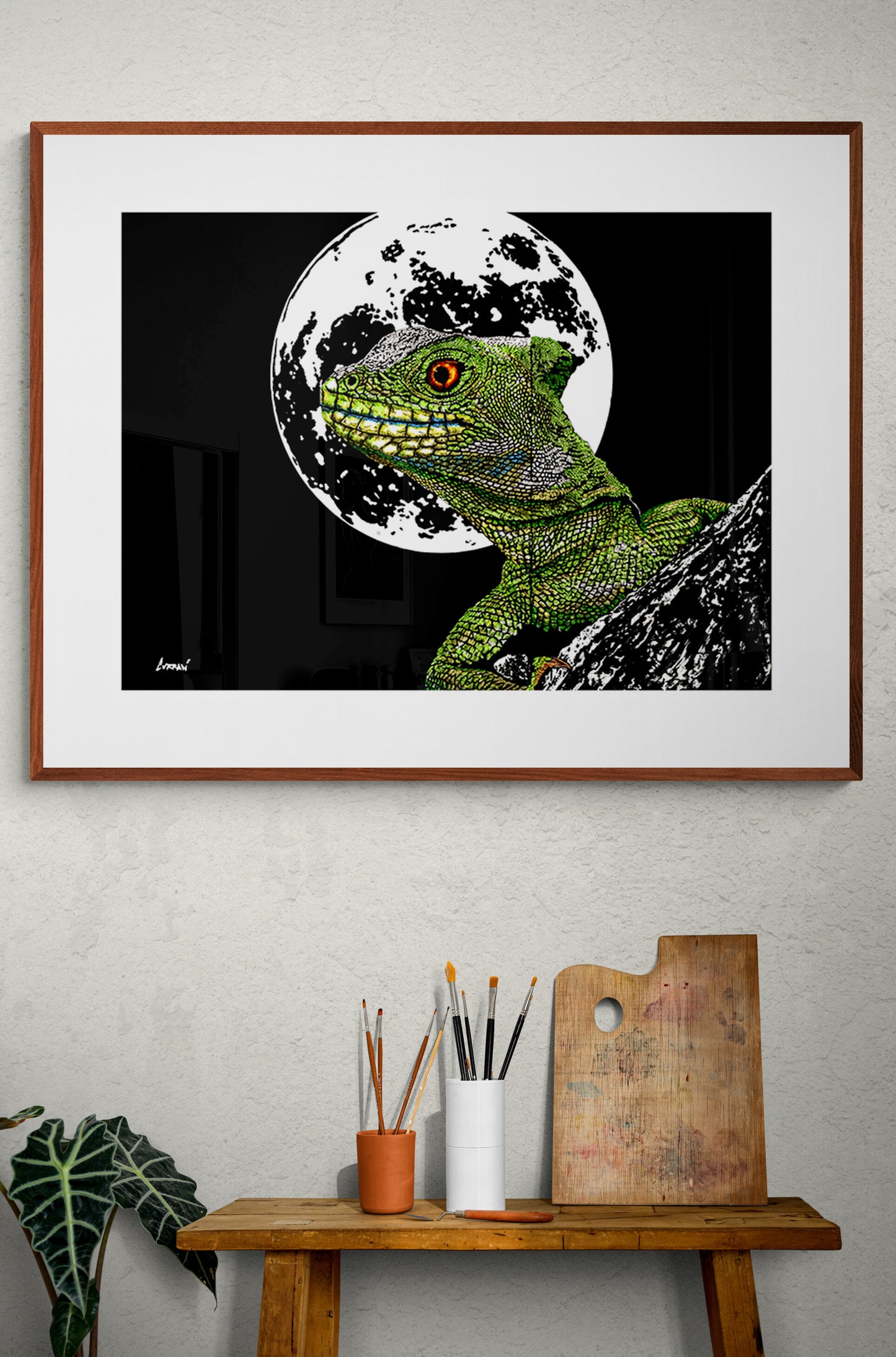 Lizard Wall Art Poster