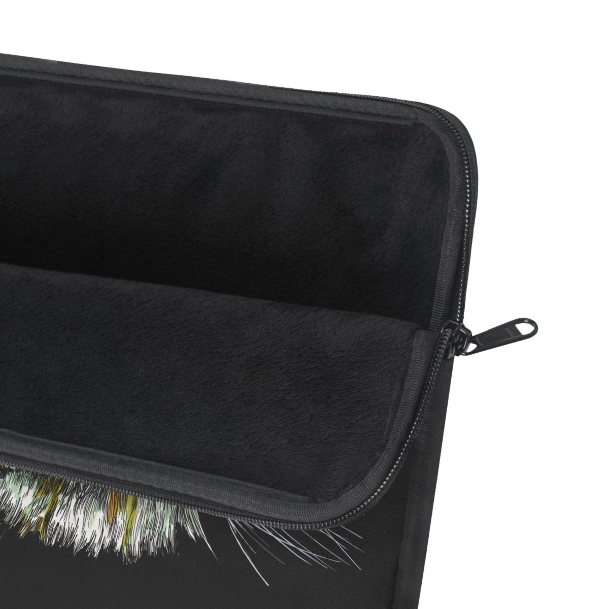 Bold Tiger Print Laptop Sleeve – Stylish Protection for Tech Lovers - Curran Artworks