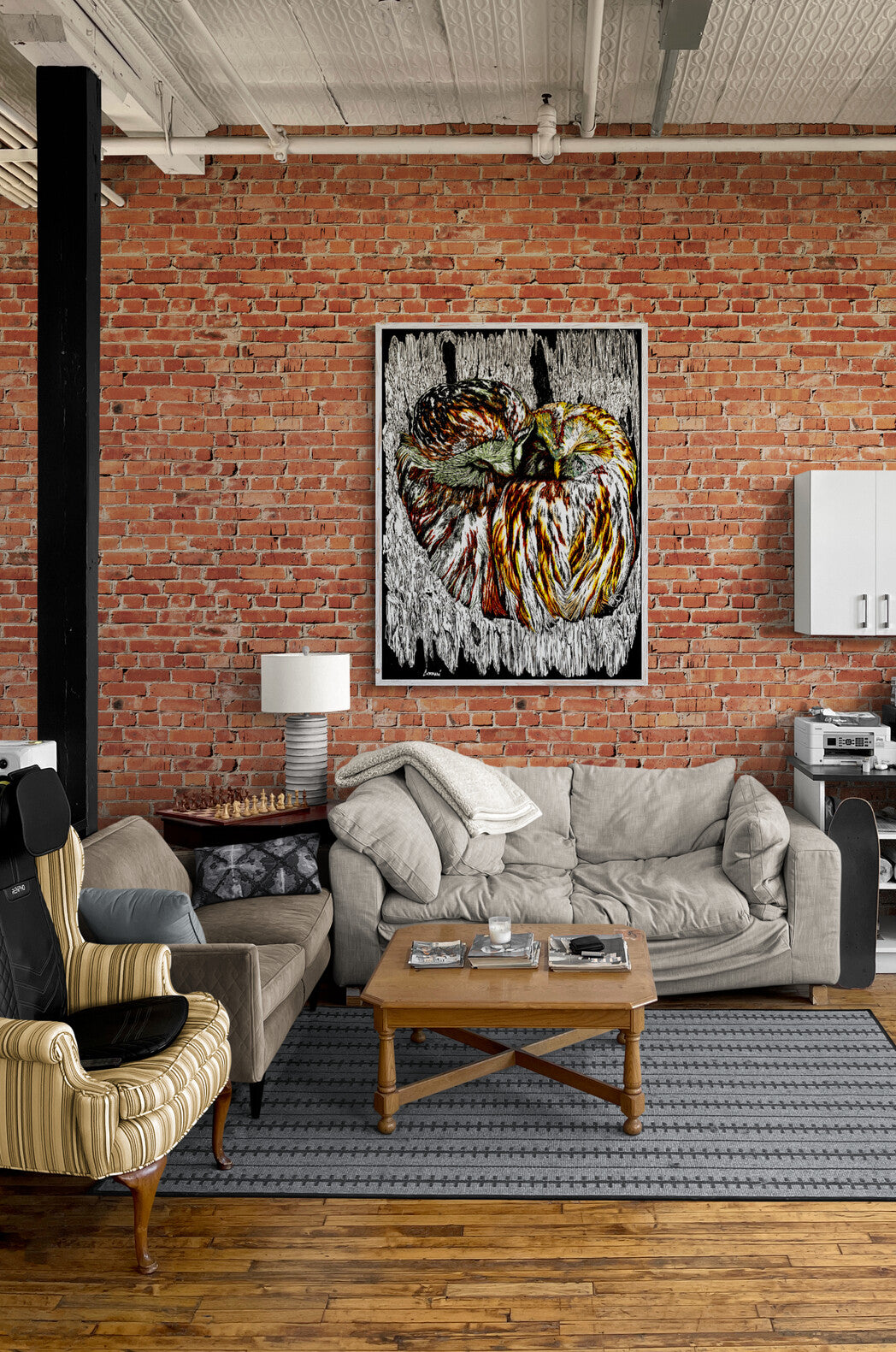 Owls Wall Art Poster