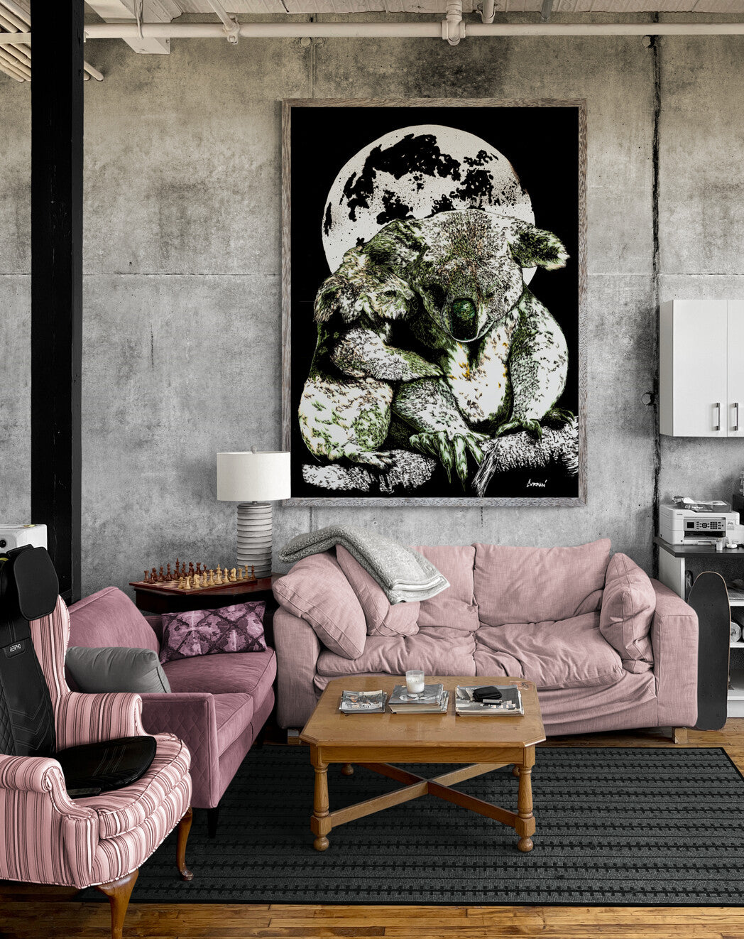 Koalas Wall Art Poster