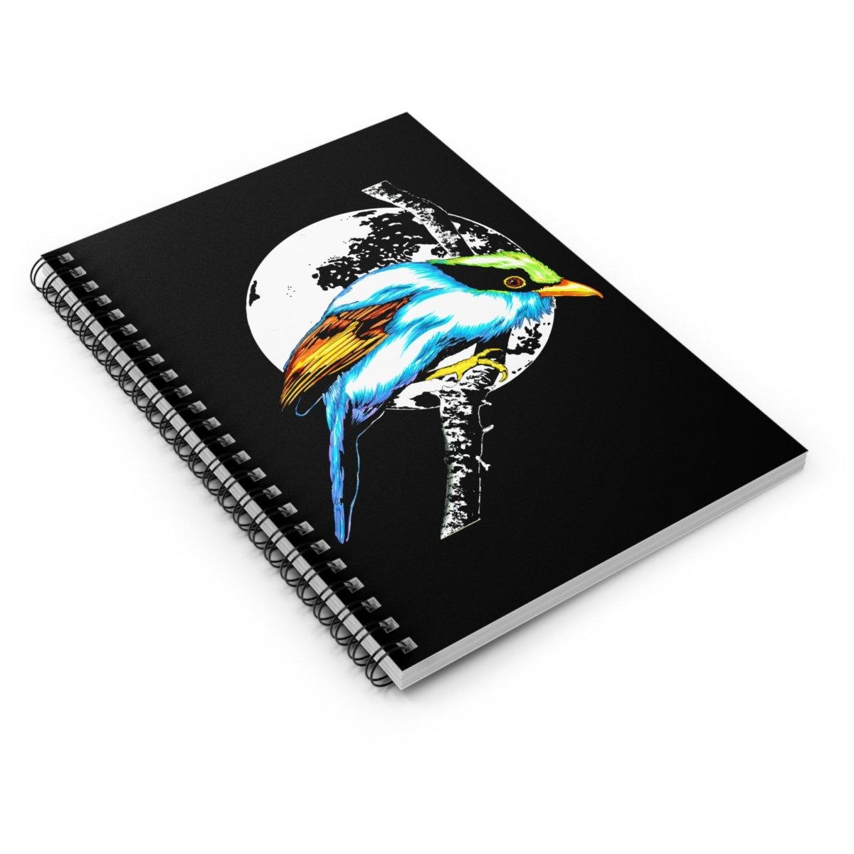Colorful Bird Spiral Notebook - Perfect for Nature Lovers & Creative Minds - Curran Artworks
