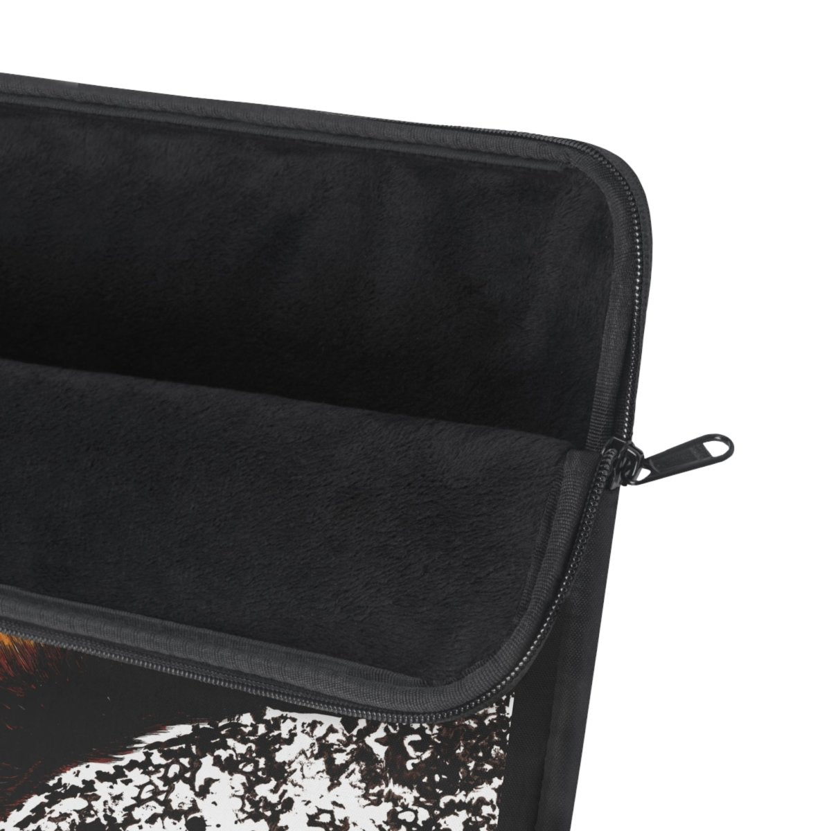 Cozy Brown Bear Cub Laptop Sleeve - Stylish Tech Accessory for Animal Lovers - Curran Artworks