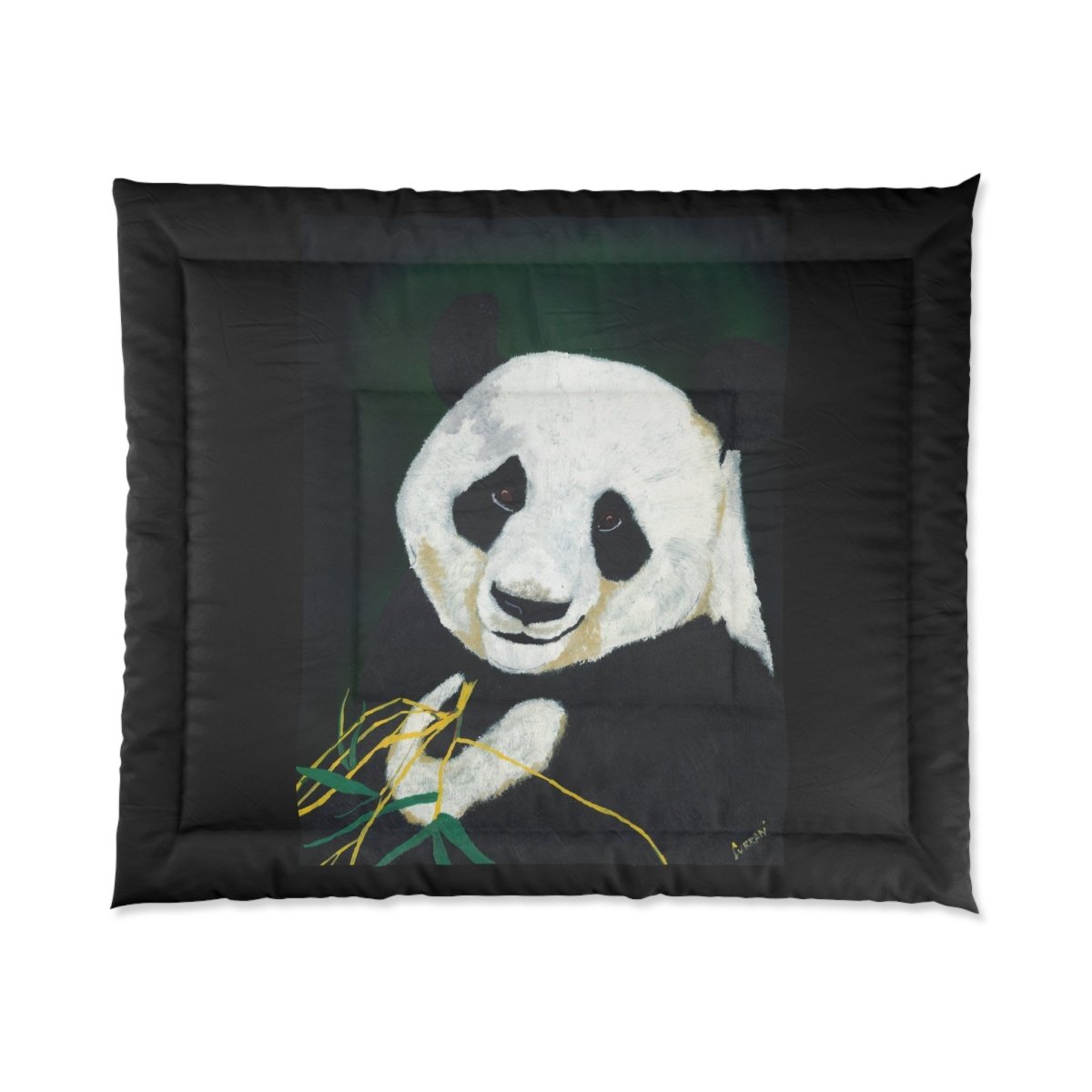 Cozy Panda Comforter - Soft & Stylish Bedding for Animal Lovers - Curran Artworks