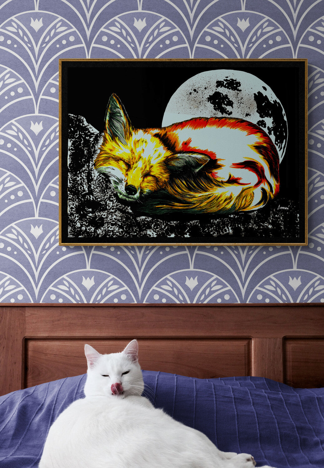 Red Fox Wall Art Poster