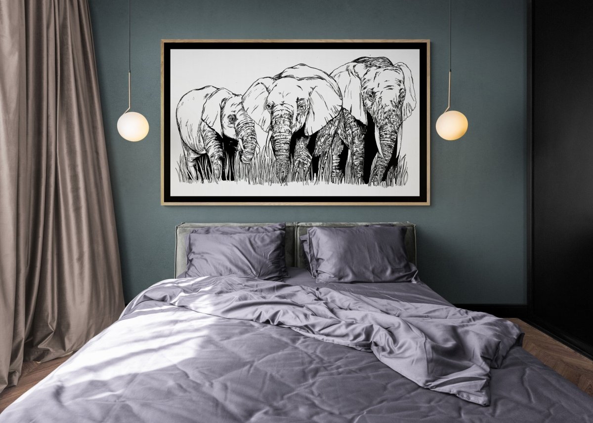 Elephant Family 1 Digital Download - Curran Artworks