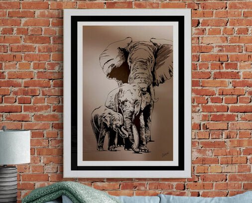 Elephant Family 2 Digital Download - Curran Artworks